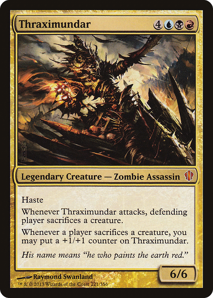 Thraximundar — Commander 2013 — Magic: The Gathering