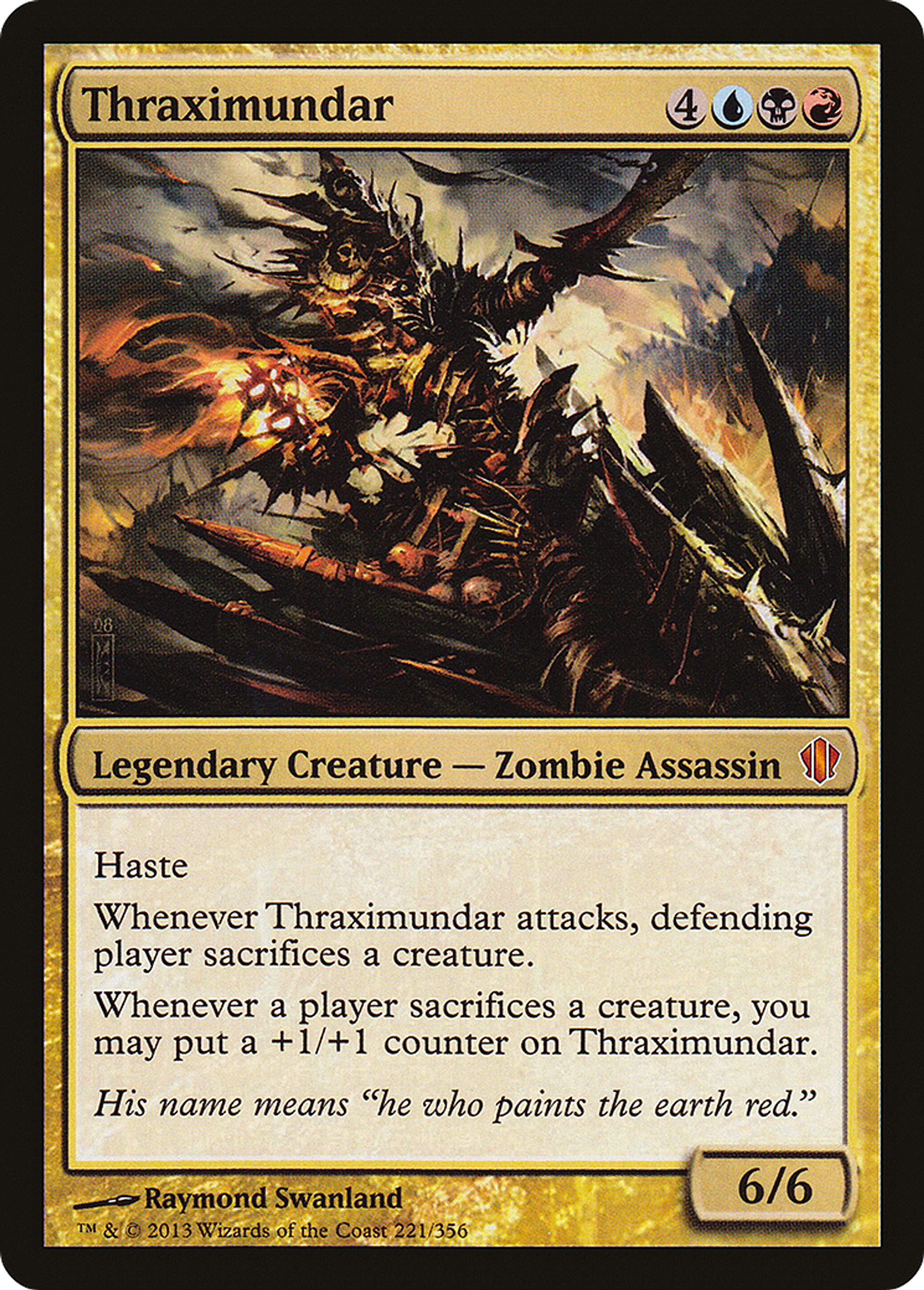 Thraximundar — Commander 2013 — Magic: The Gathering