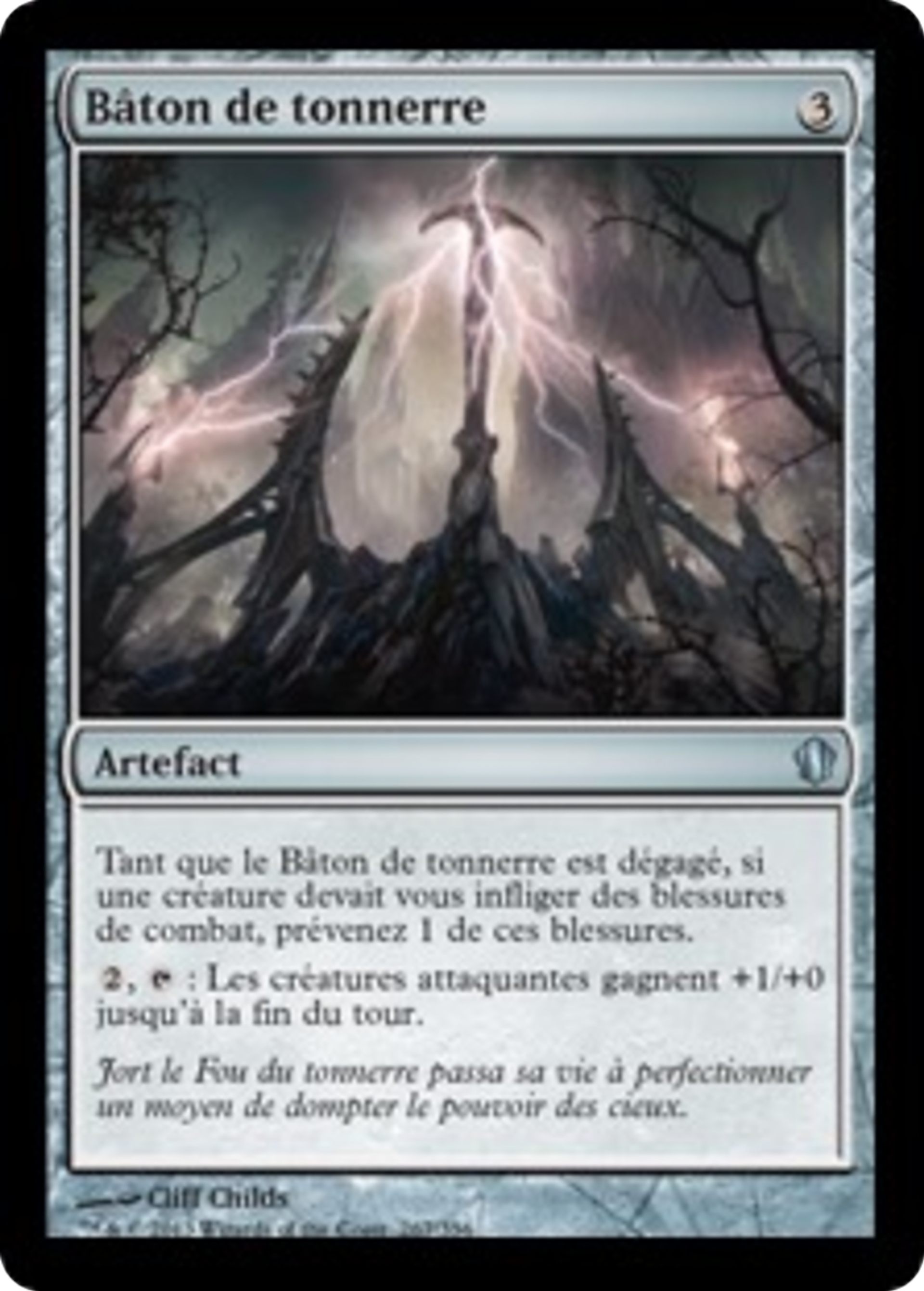 Bâton de tonnerre — Commander 2013 — Magic: The Gathering