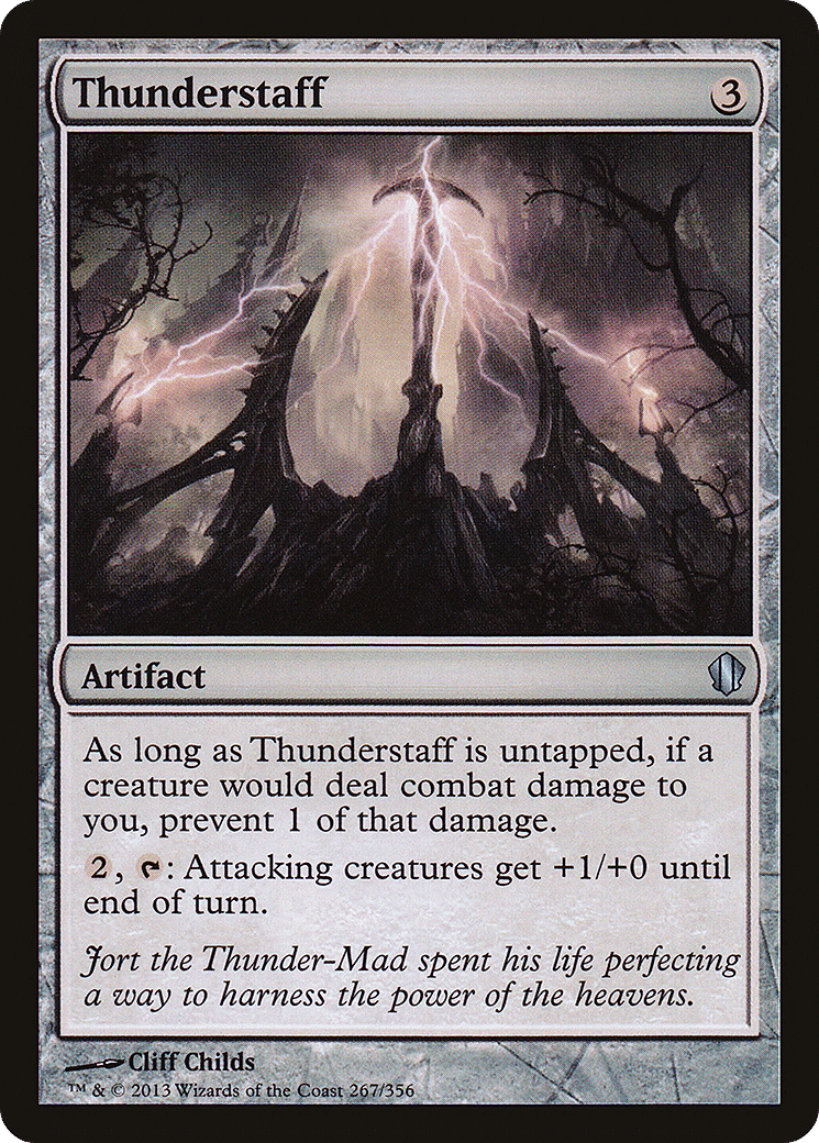 Thunderstaff — Commander 2013 — Magic: The Gathering