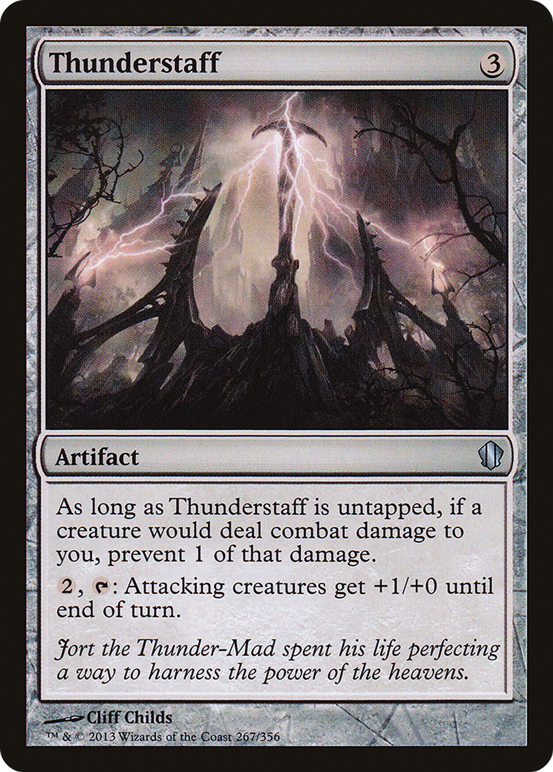 Thunderstaff — Commander 2013 — Magic: The Gathering