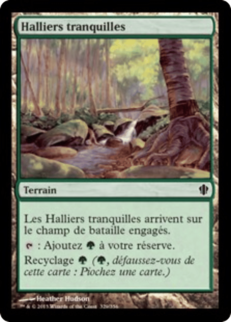 Halliers tranquilles — Commander 2013 — Magic: The Gathering