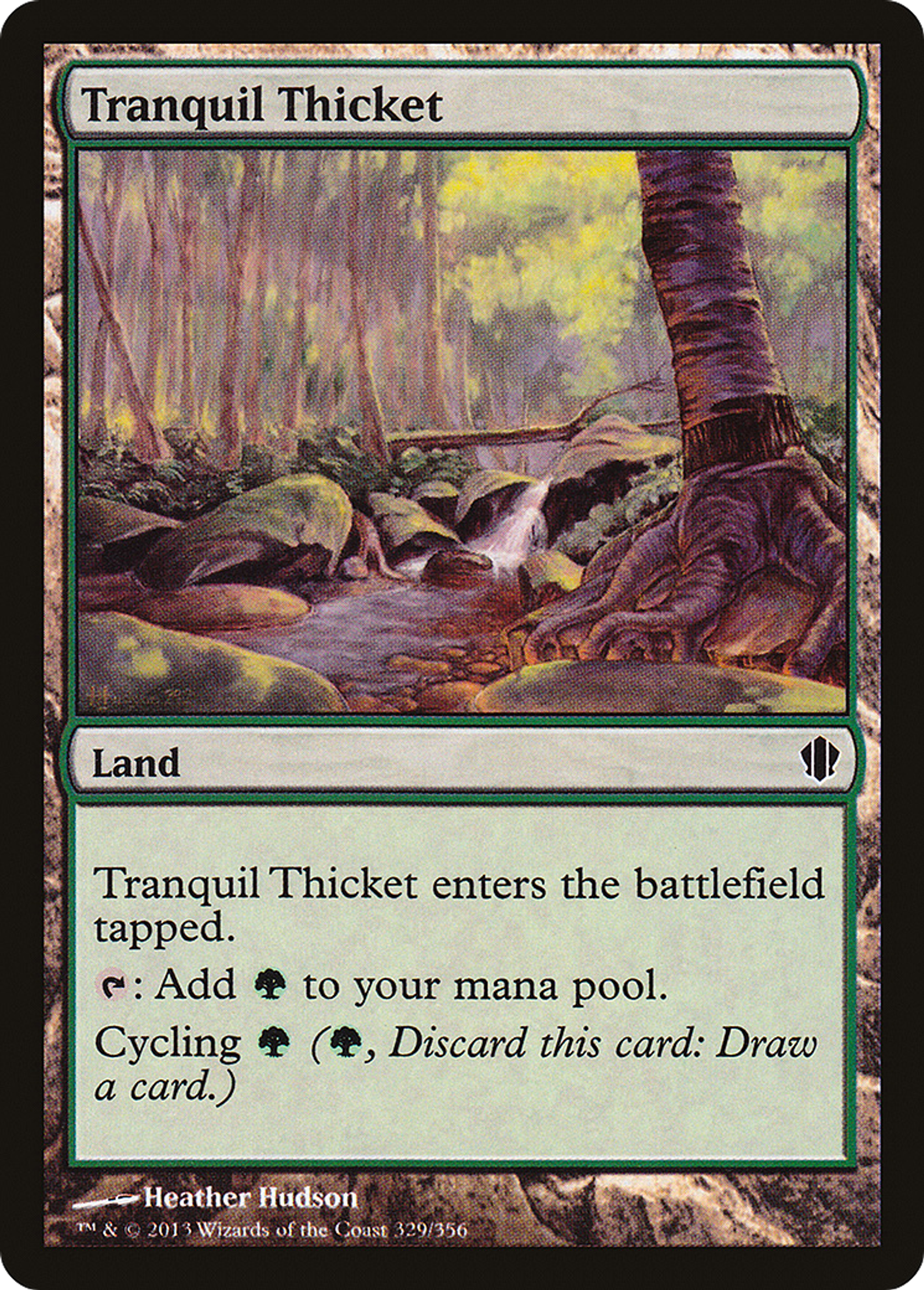 Tranquil Thicket — Commander 2013 — Magic: The Gathering