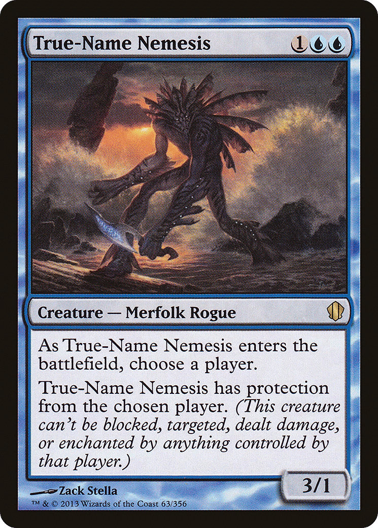 True-Name Nemesis — Commander 2013 — Magic: The Gathering