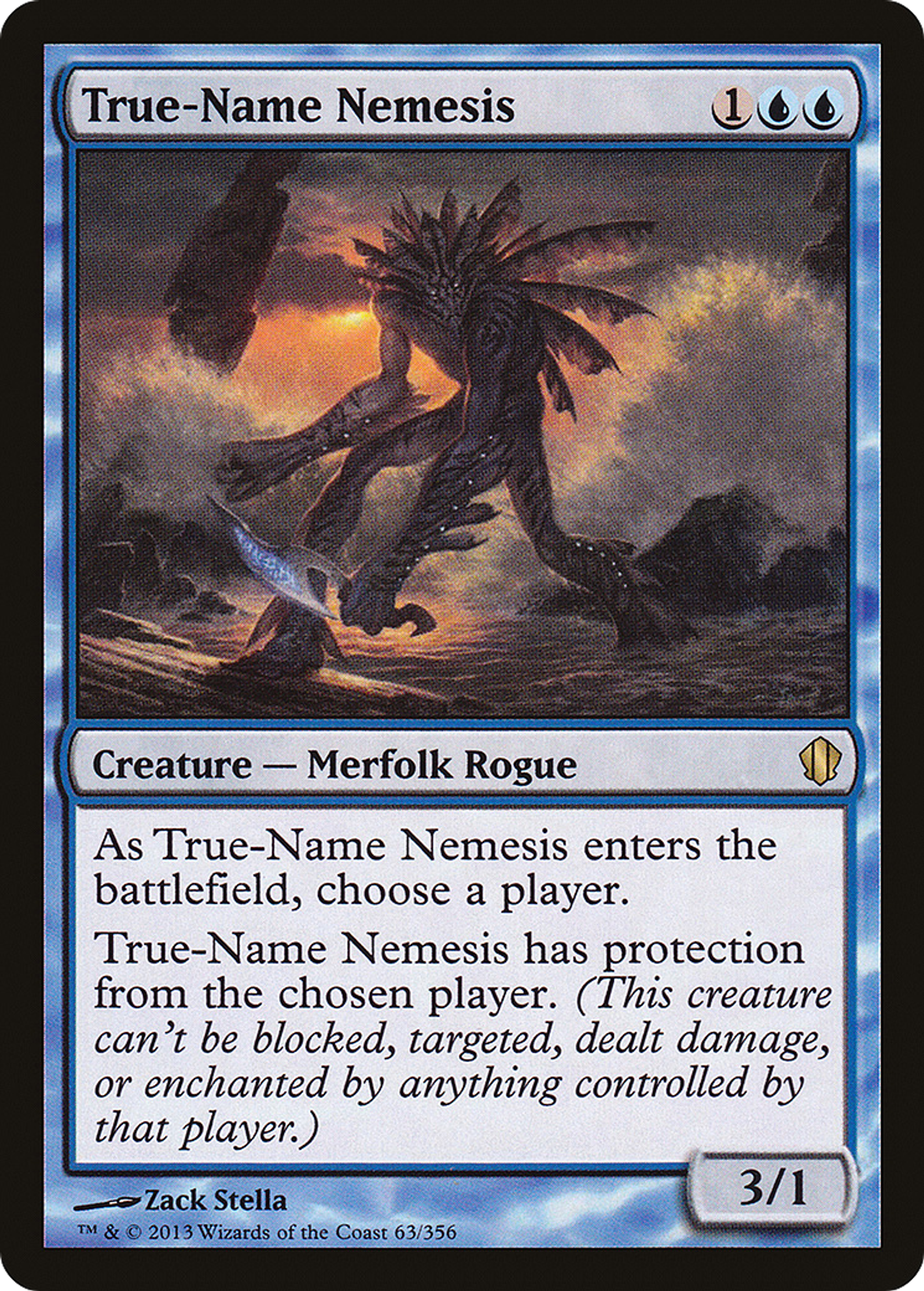 True-Name Nemesis — Commander 2013 — Magic: The Gathering