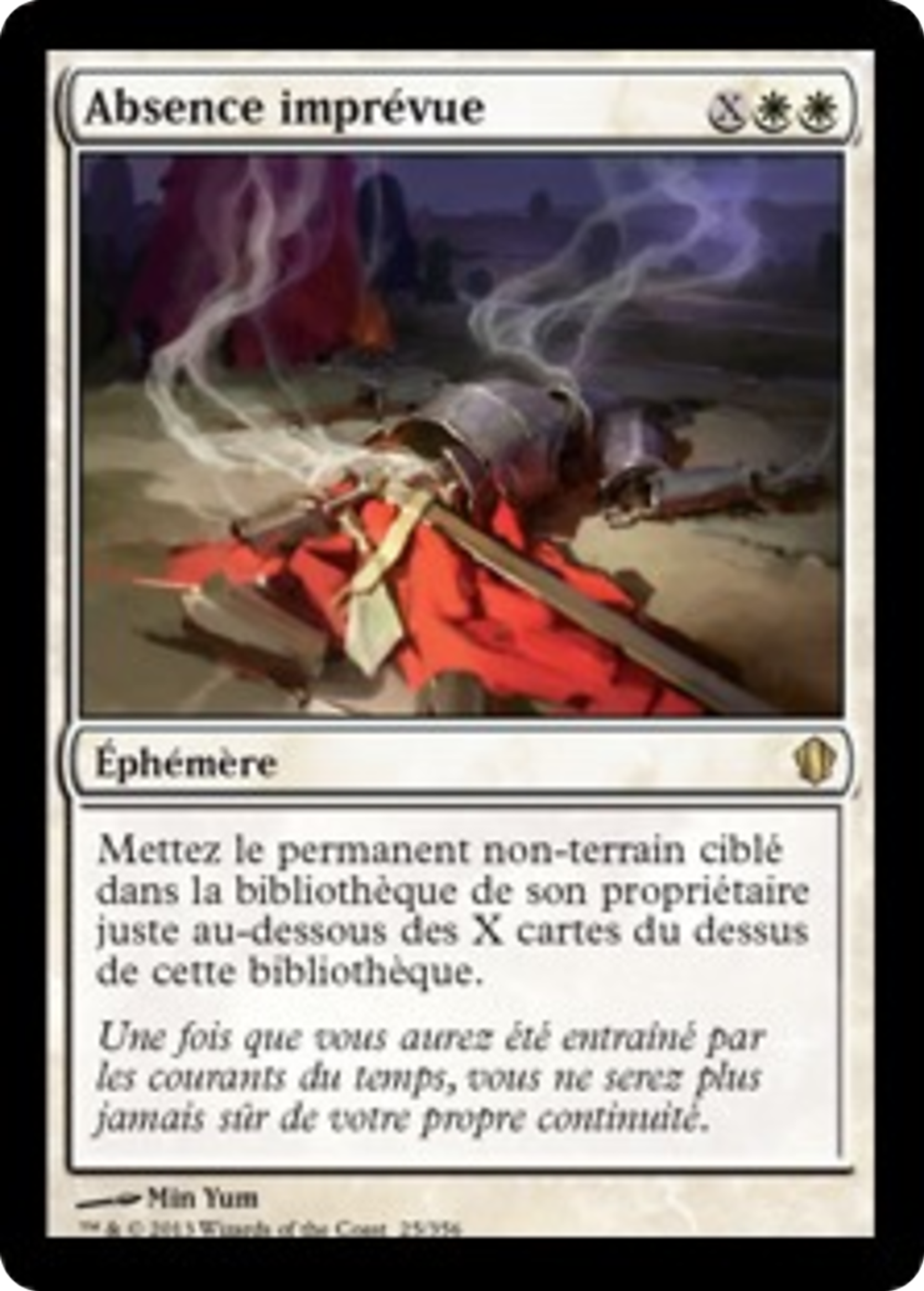Absence imprévue — Commander 2013 — Magic: The Gathering