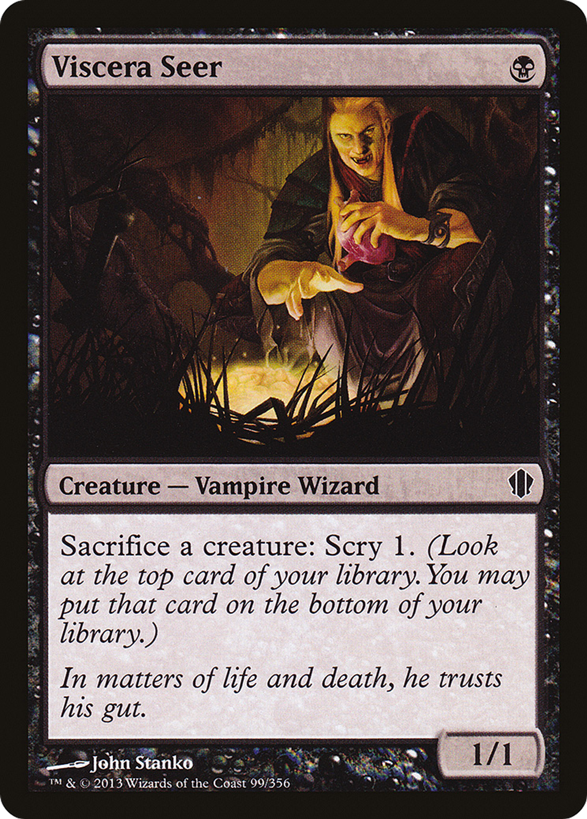Viscera Seer — Commander 2013 — Magic: The Gathering