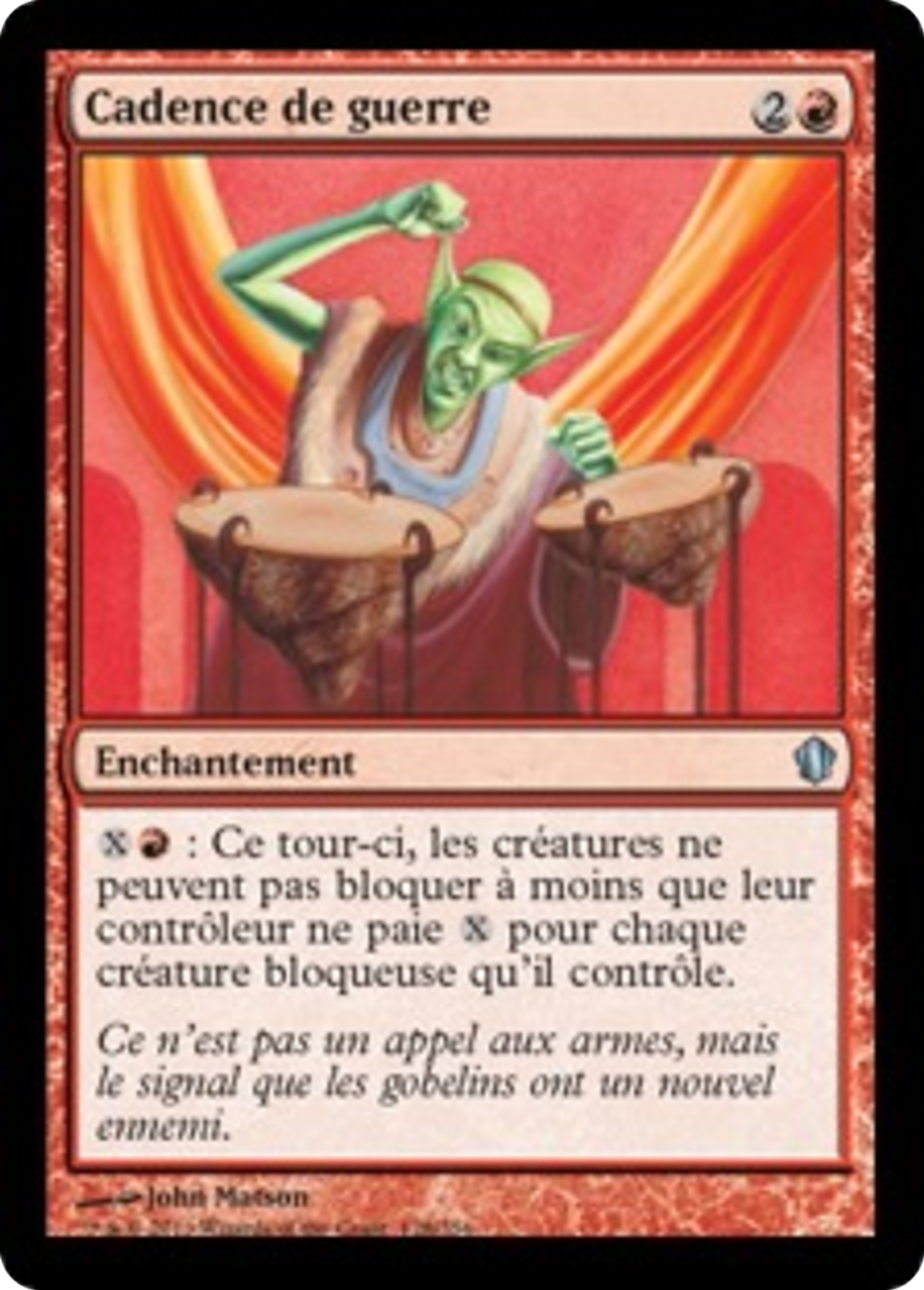 Cadence de guerre — Commander 2013 — Magic: The Gathering
