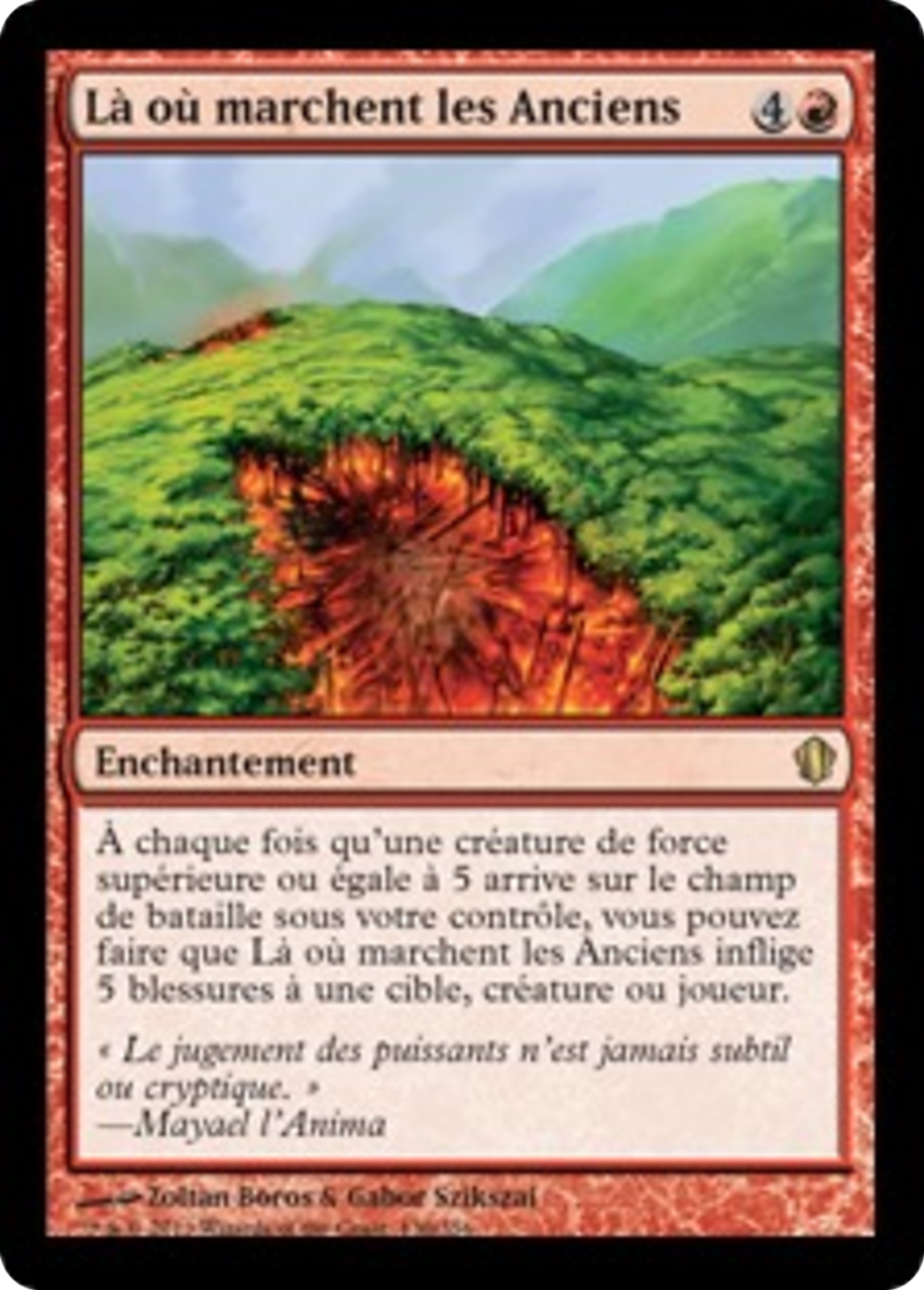 Là où marchent les Anciens — Commander 2013 — Magic: The Gathering