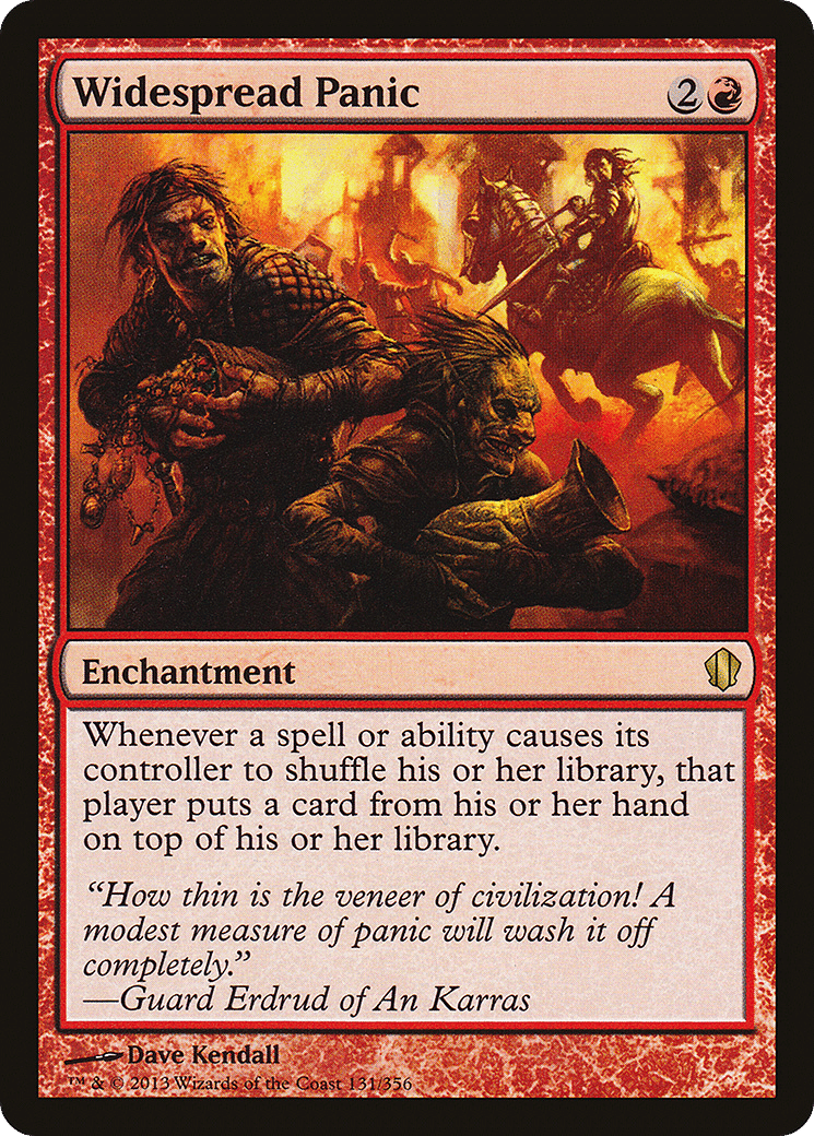 Panique générale — Commander 2013 — Magic: The Gathering