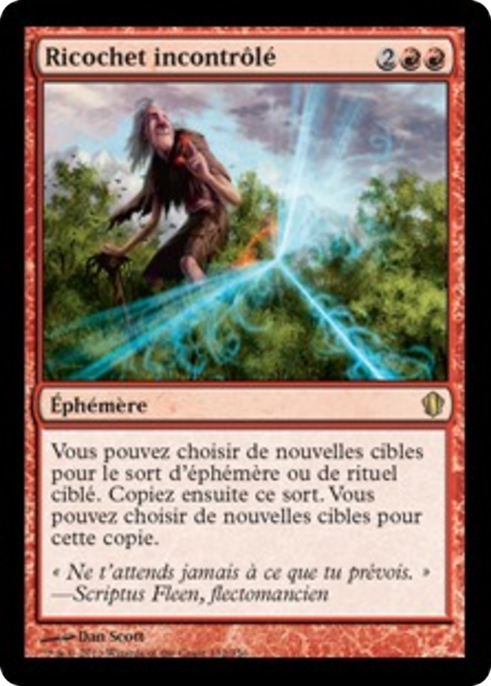 Ricochet incontrôlé — Commander 2013 — Magic: The Gathering
