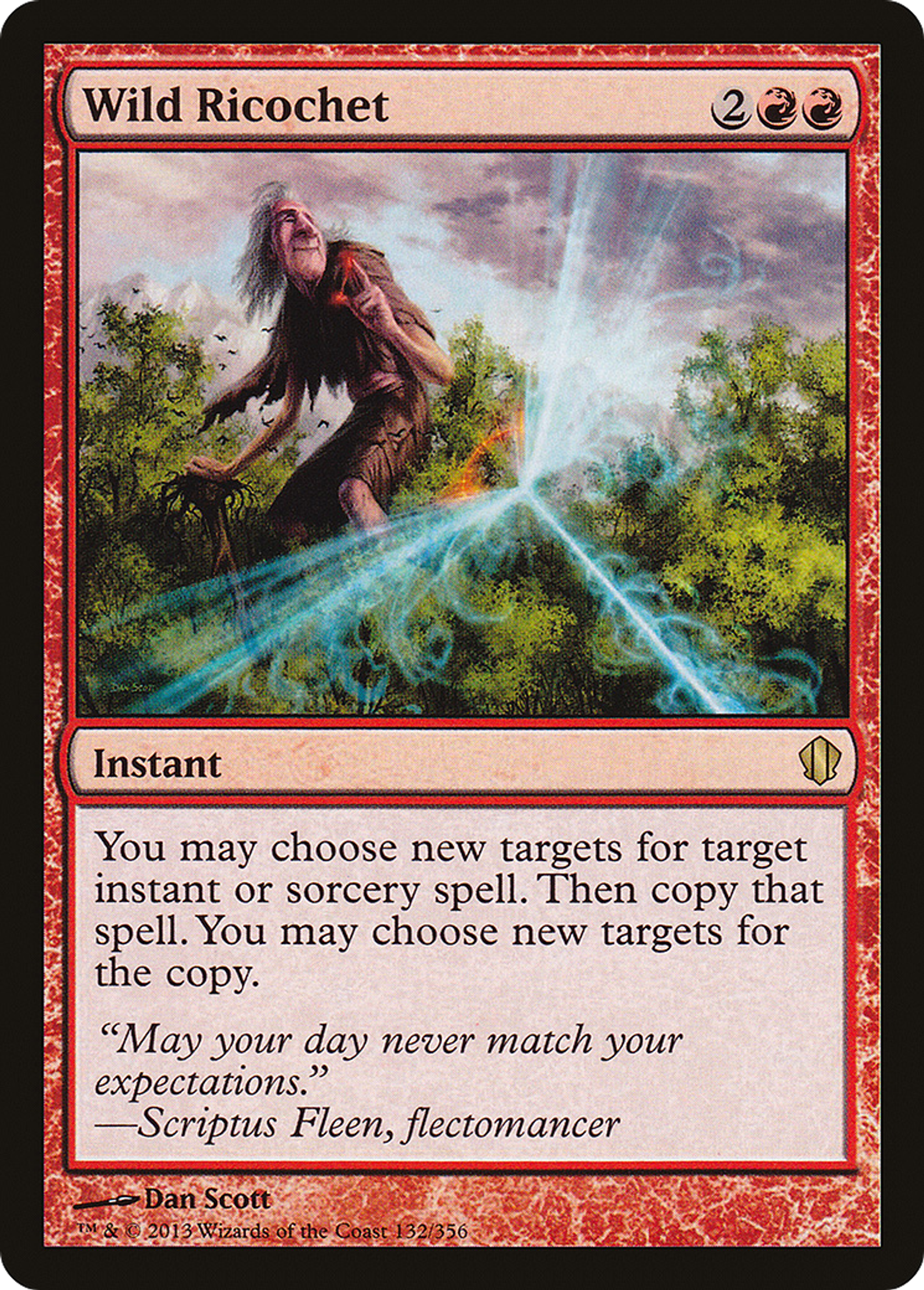 Wild Ricochet — Commander 2013 — Magic: The Gathering