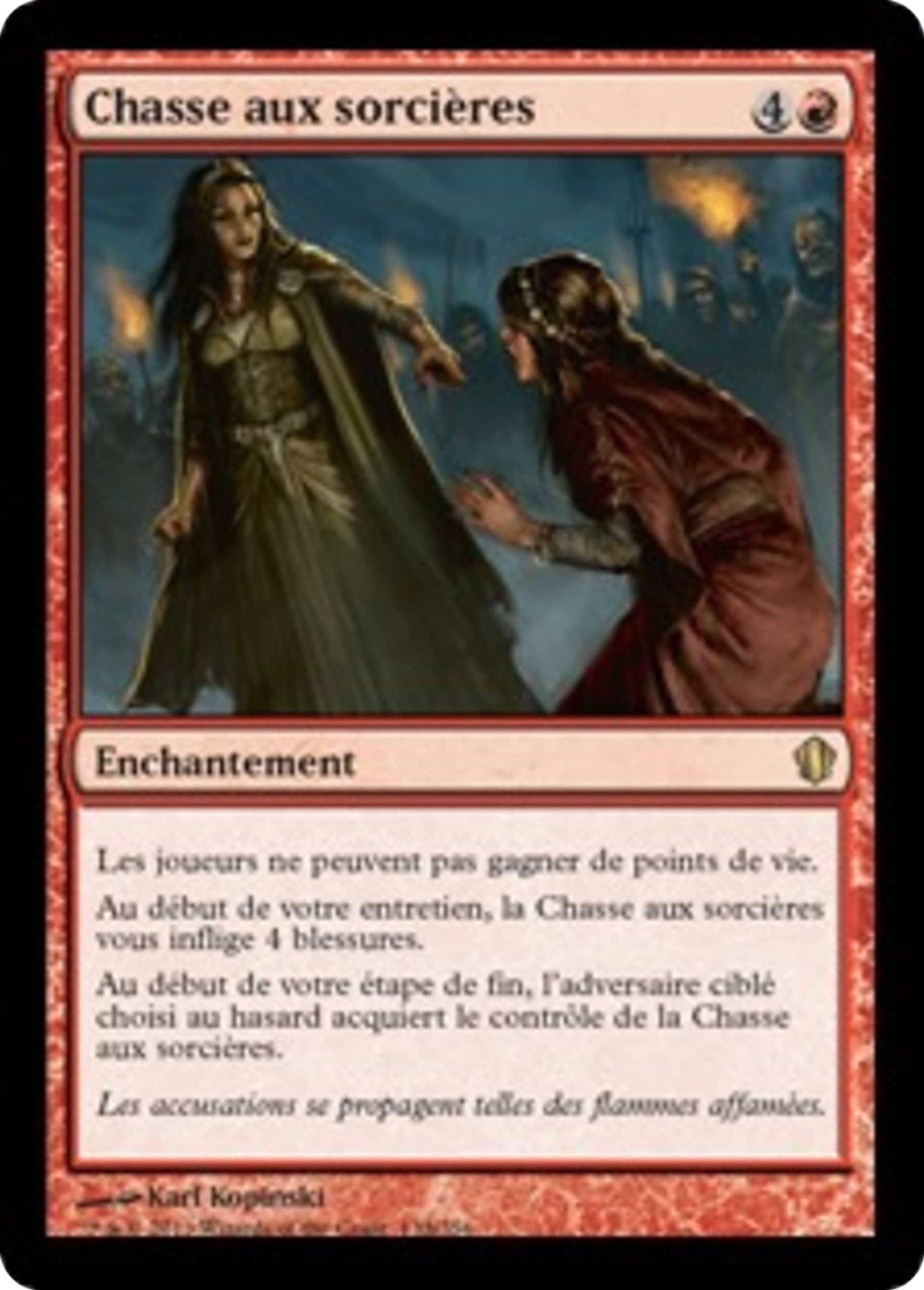 Chasse aux sorcières — Commander 2013 — Magic: The Gathering