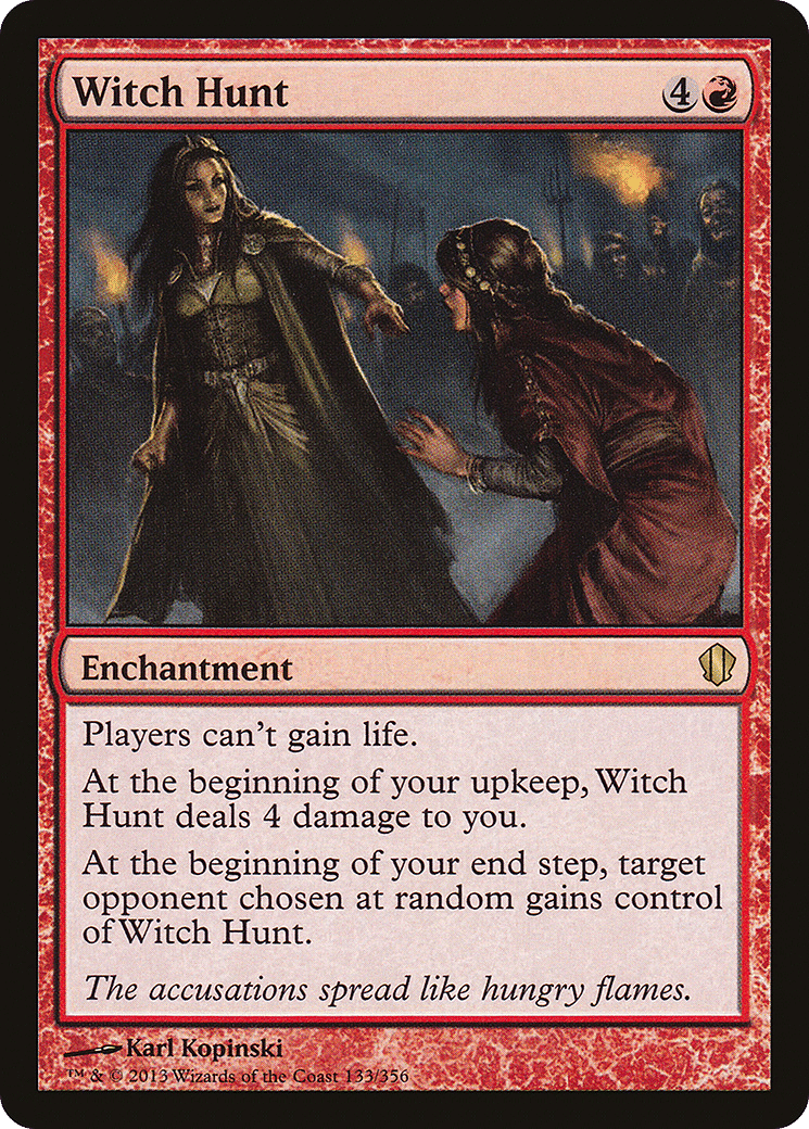 Witch Hunt — Commander 2013 — Magic: The Gathering