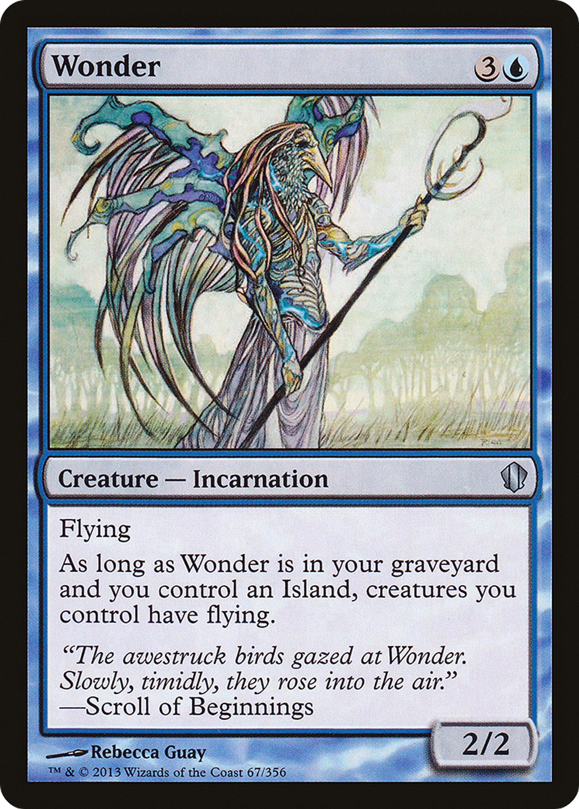 Wonder — Commander 2013 — Magic: The Gathering