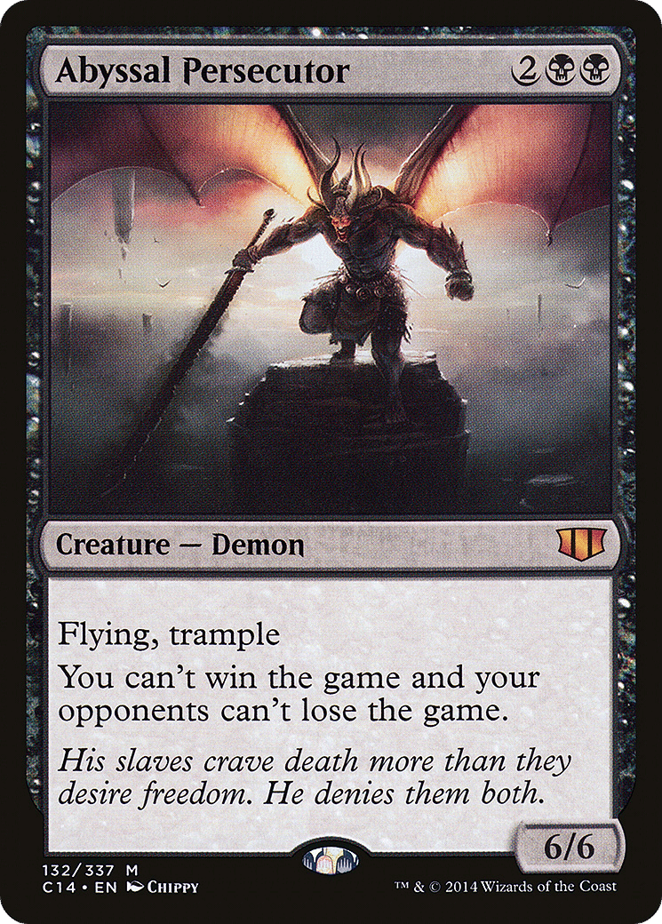 Abyssal Persecutor — Commander 2014 — Magic: The Gathering