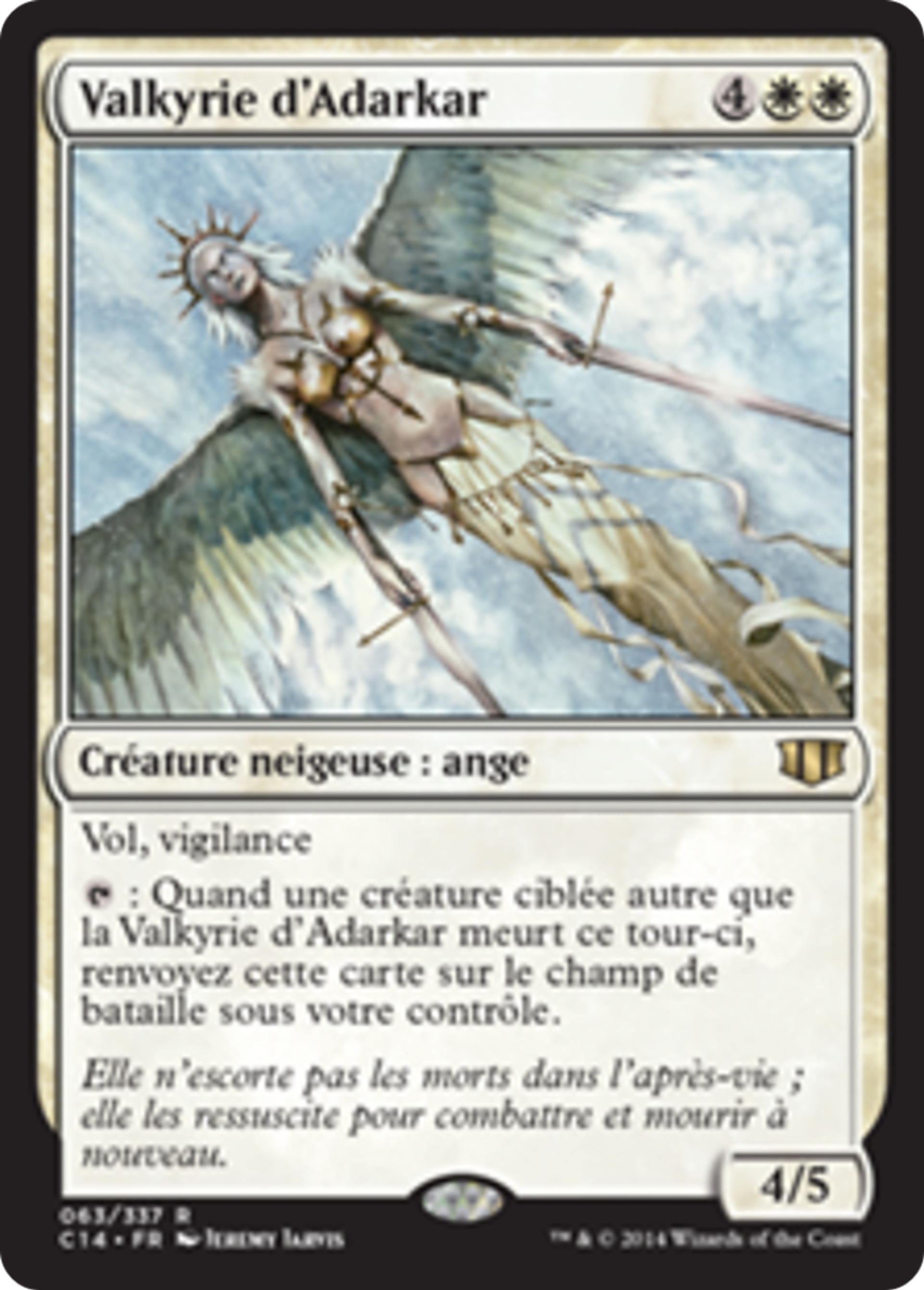 Valkyrie d'Adarkar — Commander 2014 — Magic: The Gathering