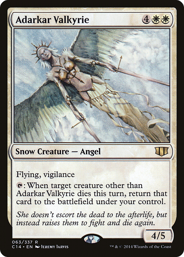Adarkar Valkyrie — Commander 2014 — Magic: The Gathering