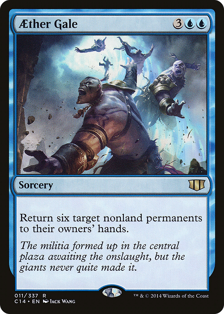 Aether Gale — Commander 2014 — Magic: The Gathering
