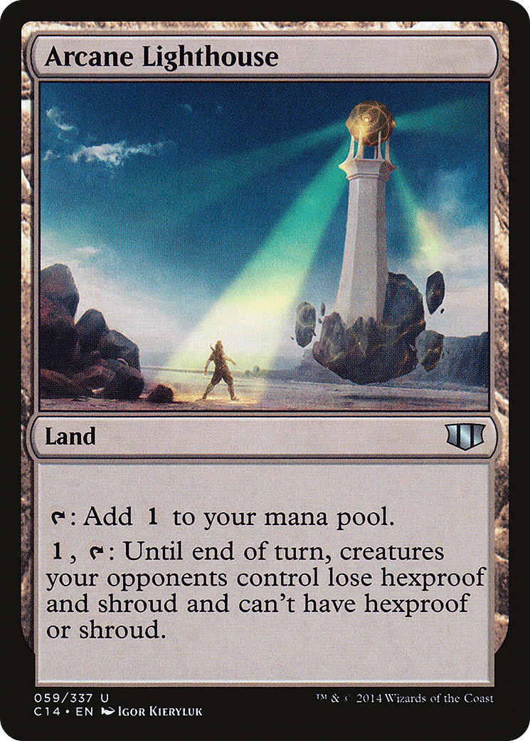 Arcane Lighthouse — Commander 2014 — Magic: The Gathering