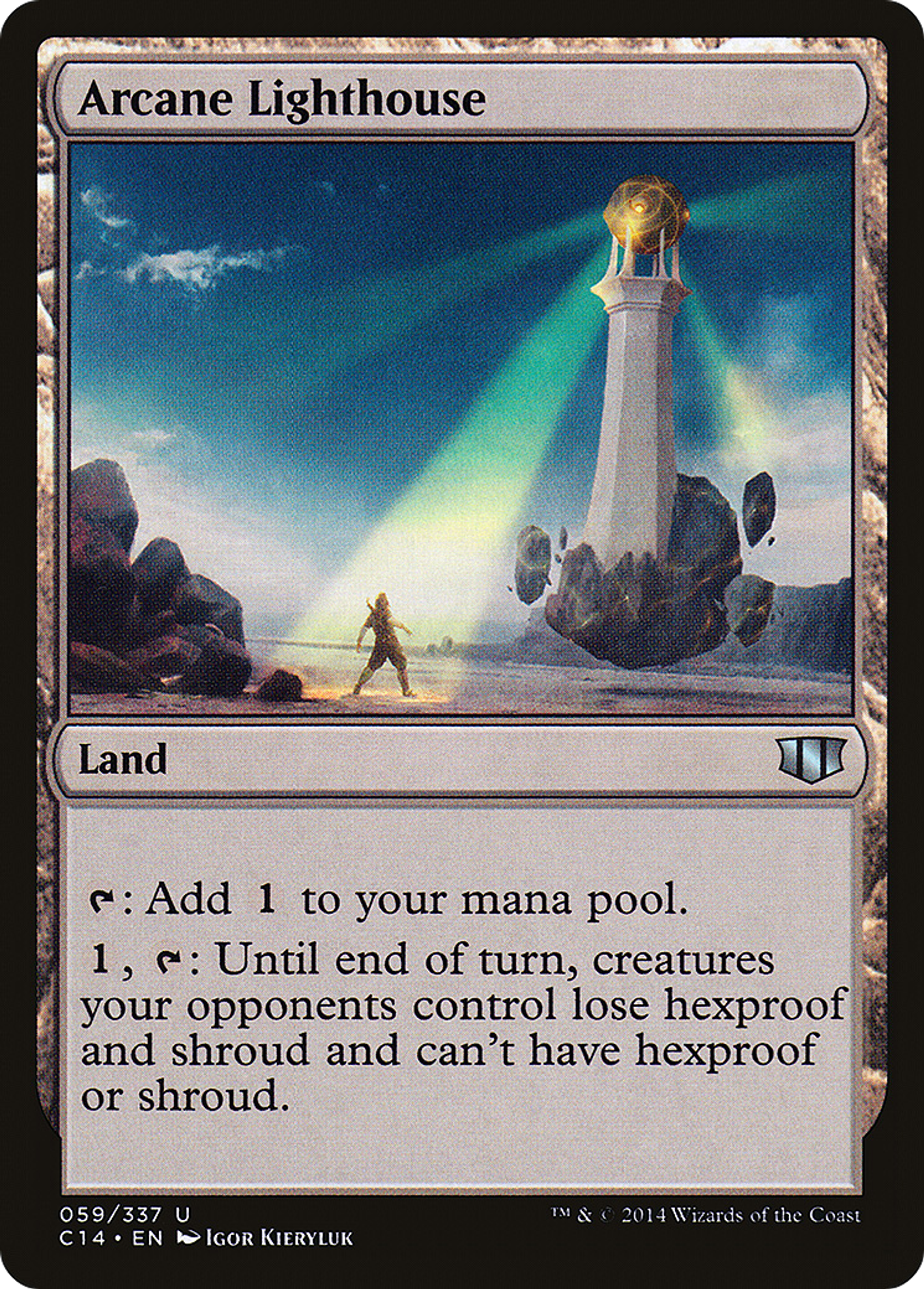Arcane Lighthouse — Commander 2014 — Magic: The Gathering
