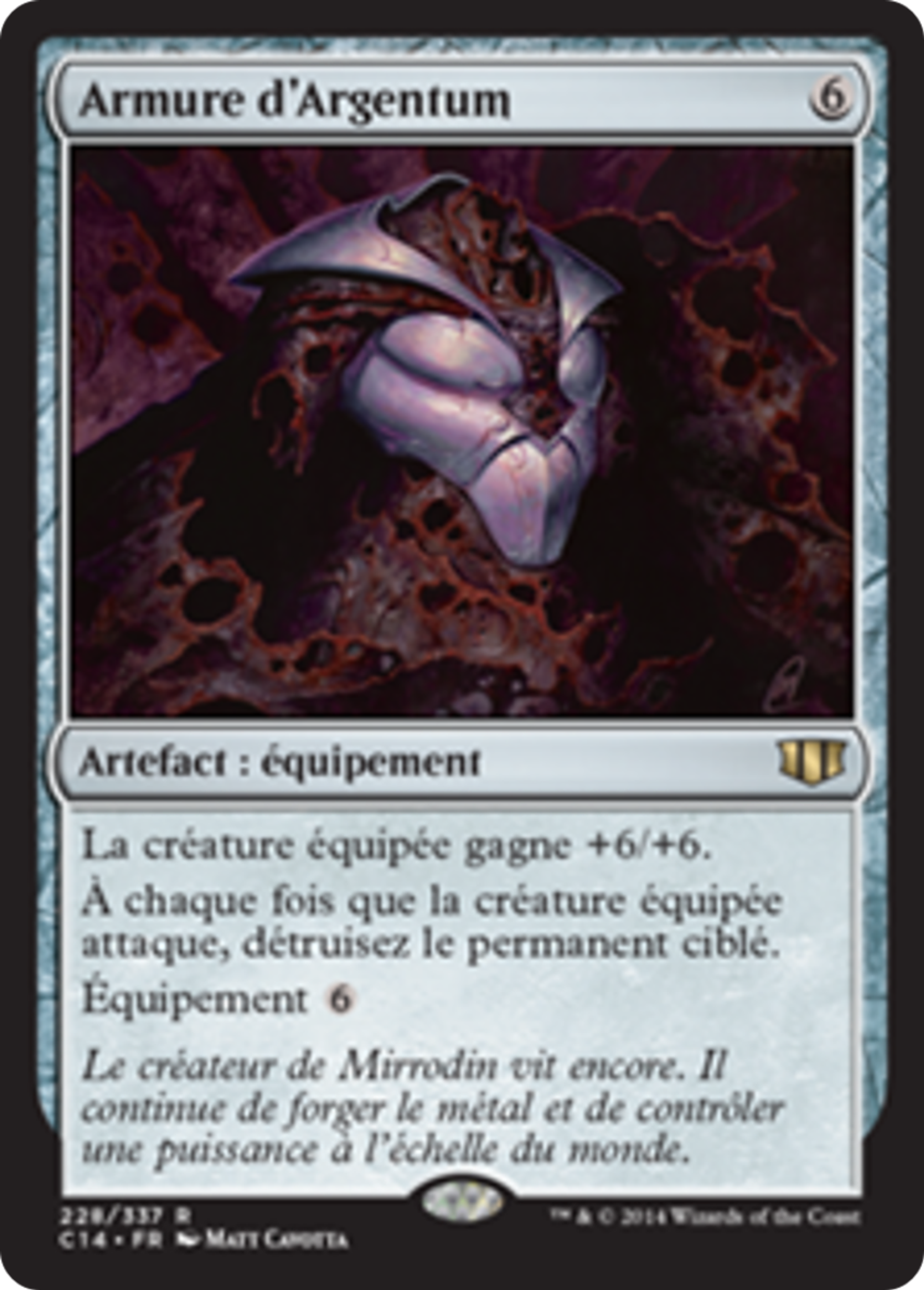 Armure d'Argentum — Commander 2014 — Magic: The Gathering