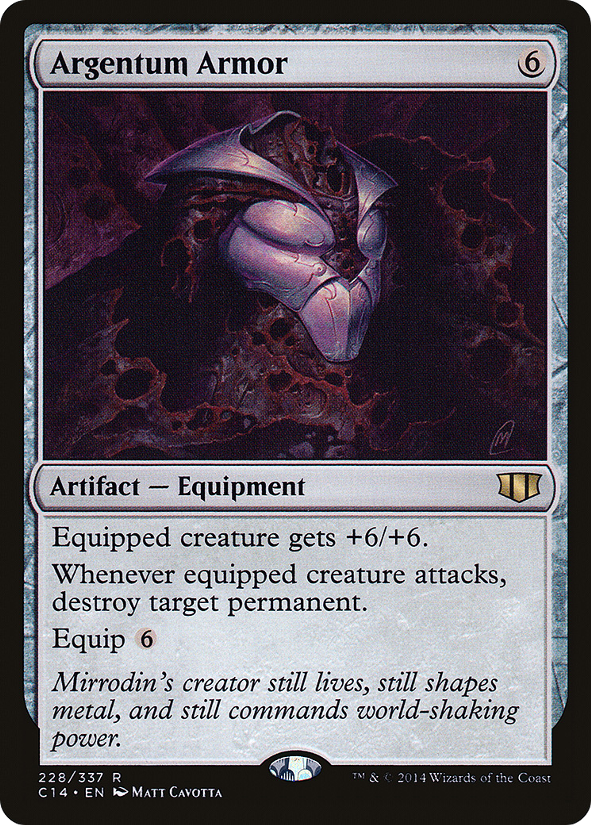 Argentum Armor — Commander 2014 — Magic: The Gathering