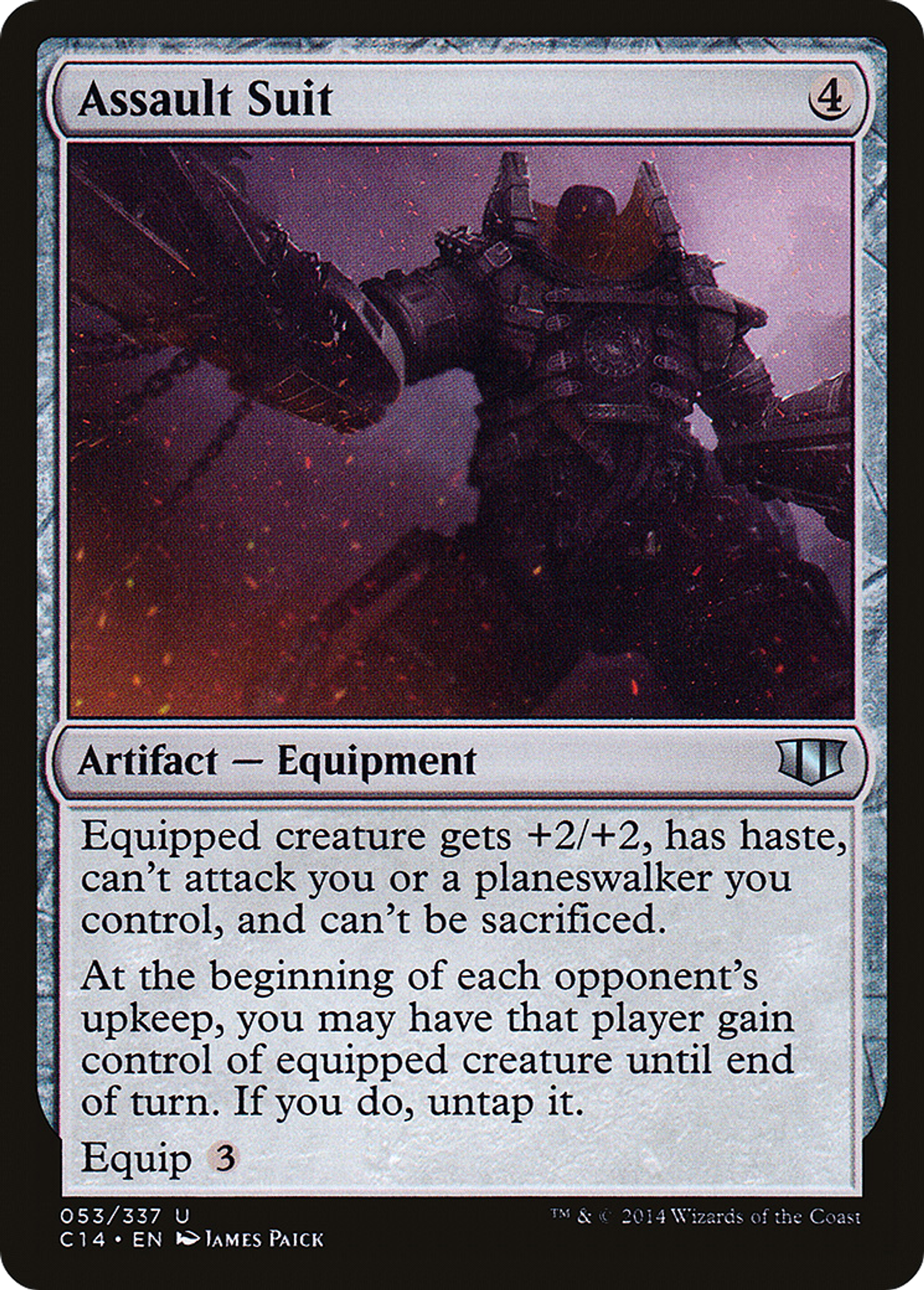 Assault Suit — Commander 2014 — Magic: The Gathering