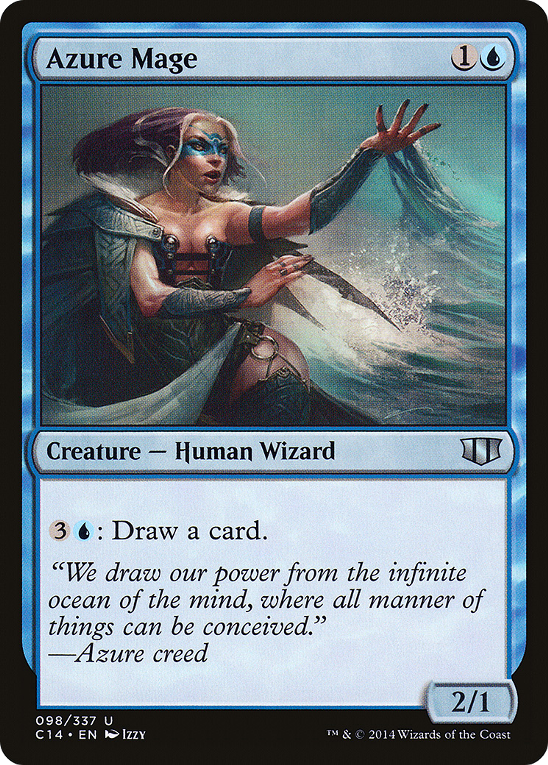 Azure Mage — Commander 2014 — Magic: The Gathering