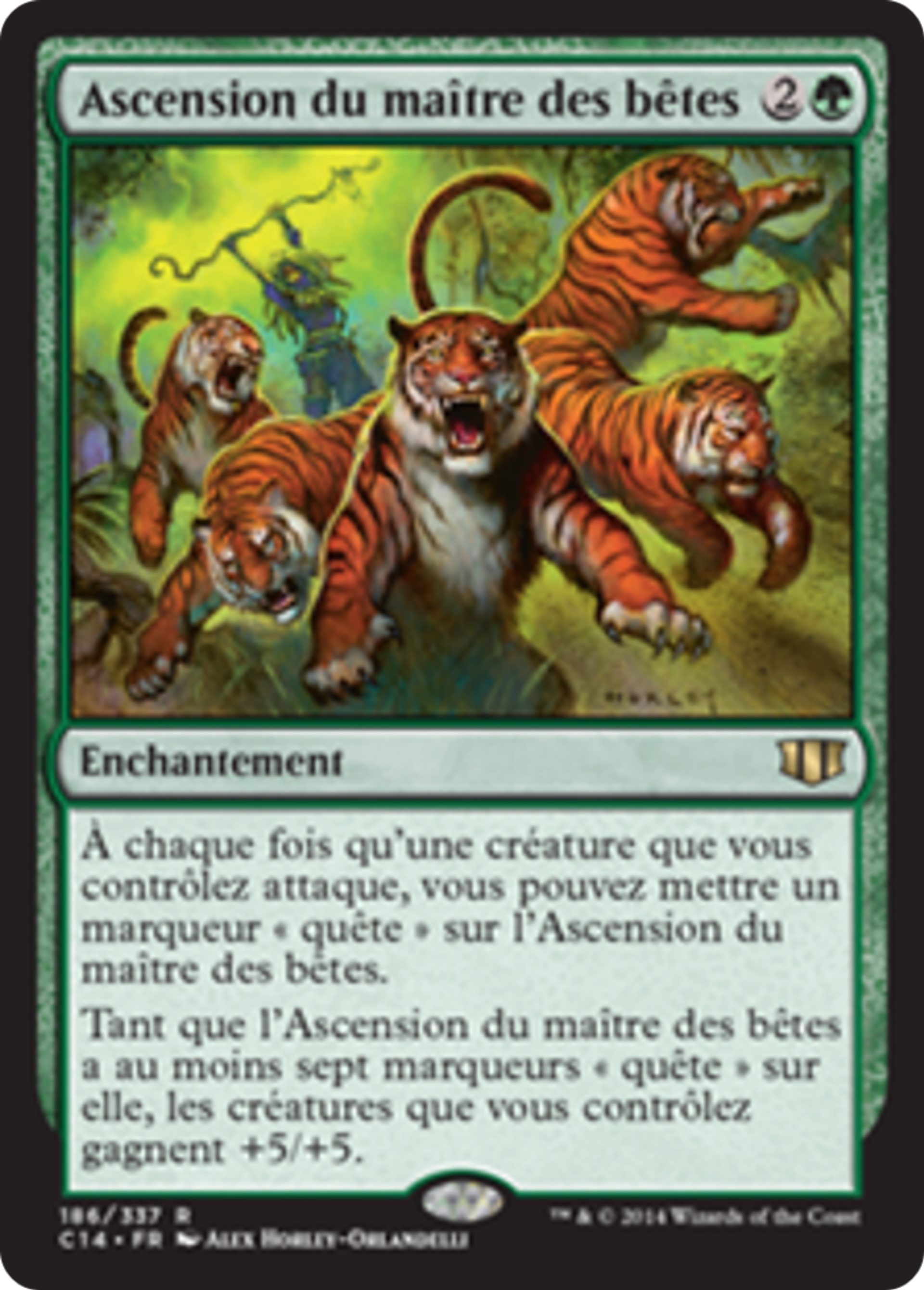 Ascension du maître des bêtes — Commander 2014 — Magic: The Gathering
