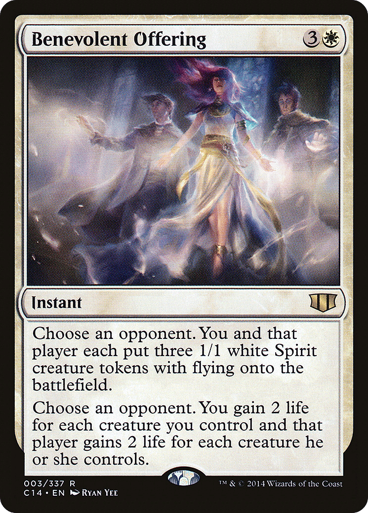 Benevolent Offering — Commander 2014 — Magic: The Gathering