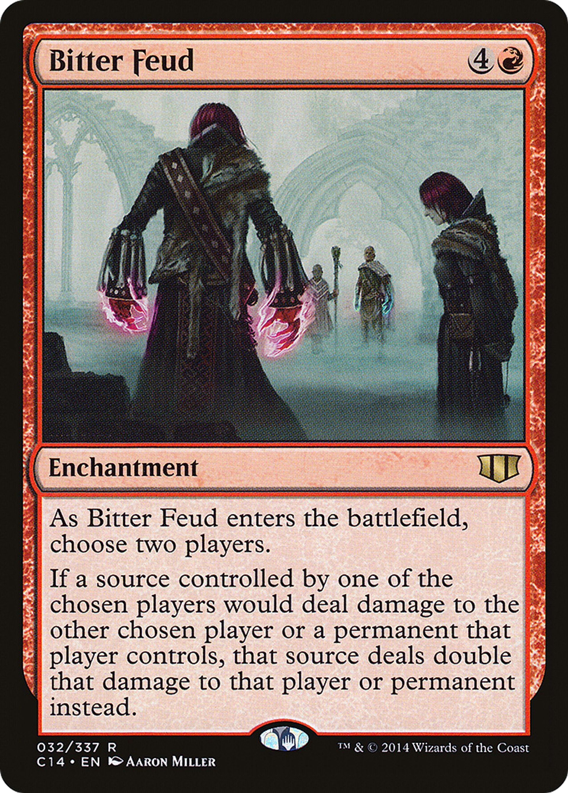 Bitter Feud — Commander 2014 — Magic: The Gathering