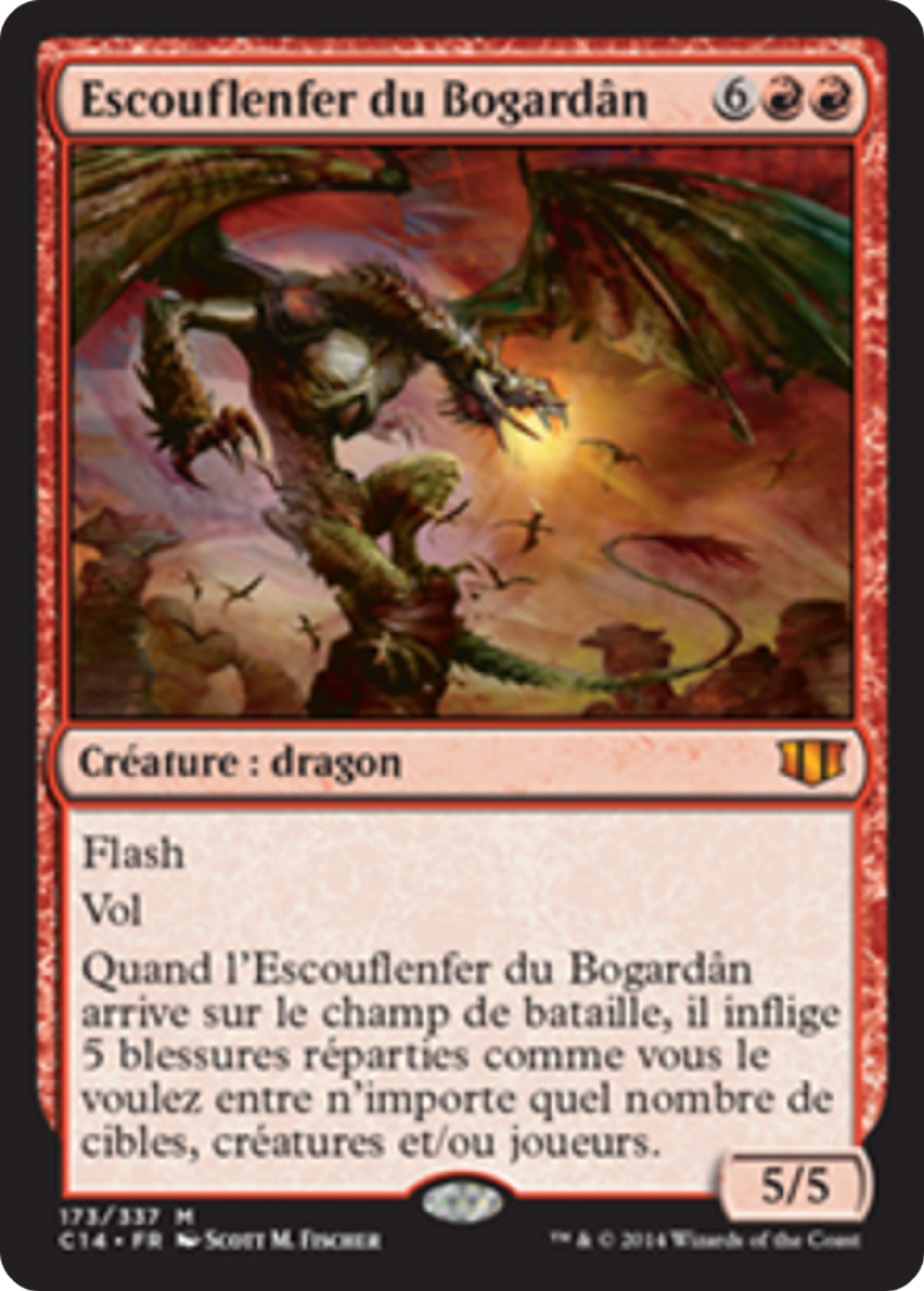 Escouflenfer du Bogardân — Commander 2014 — Magic: The Gathering