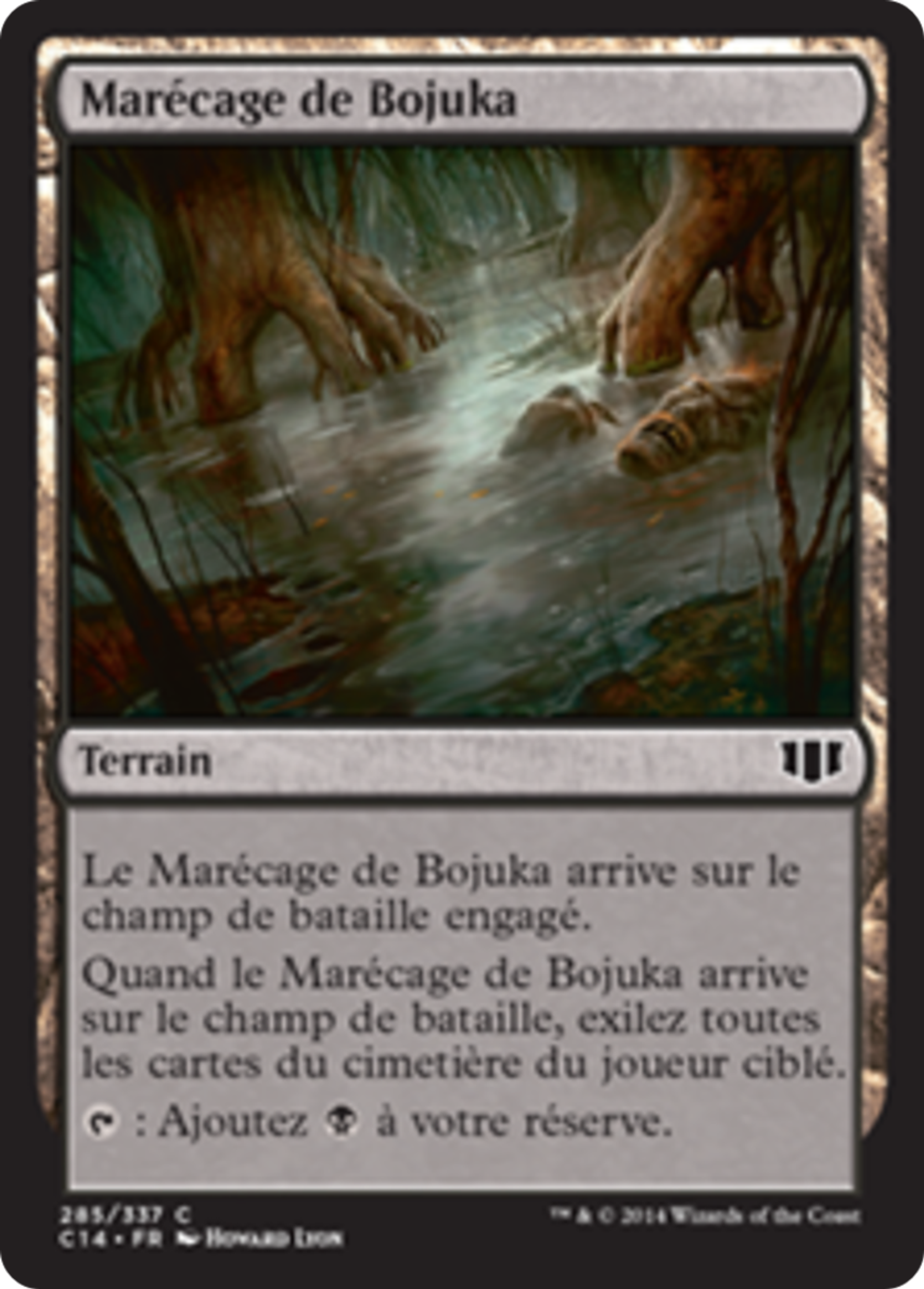 Marécage de Bojuka — Commander 2014 — Magic: The Gathering