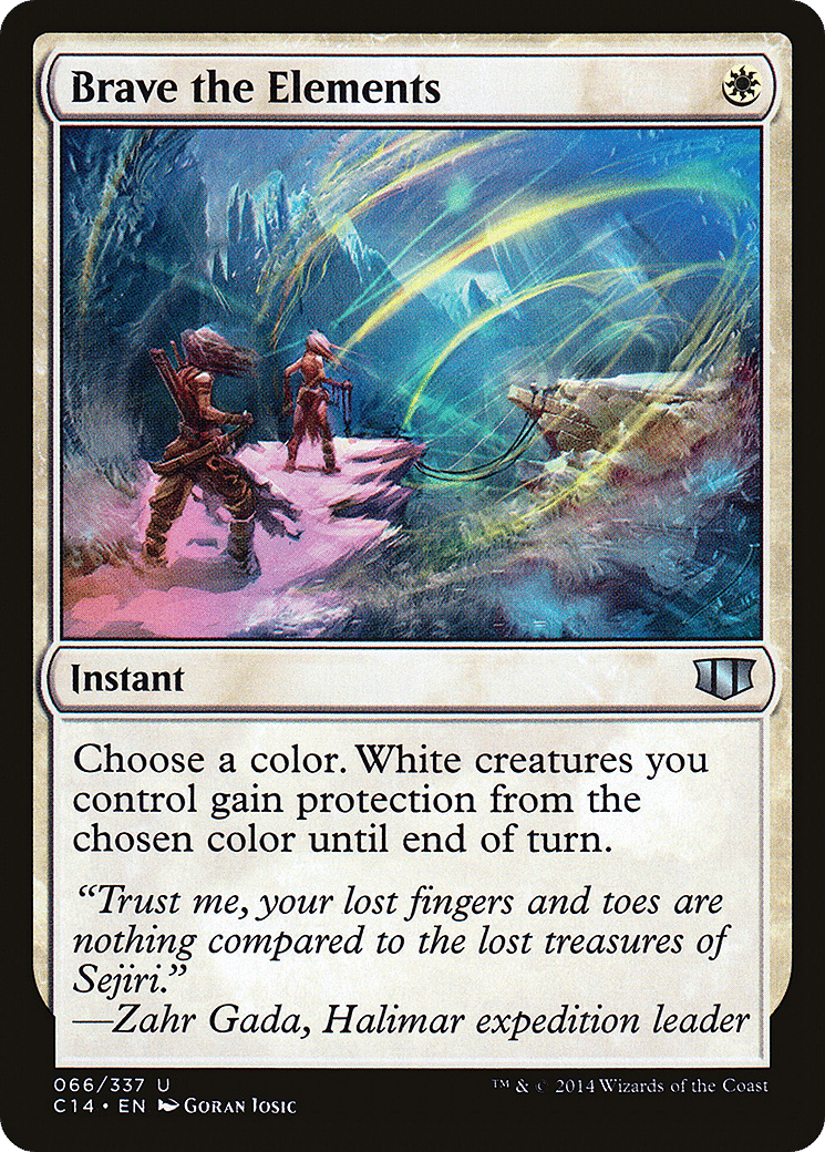 Brave the Elements — Commander 2014 — Magic: The Gathering