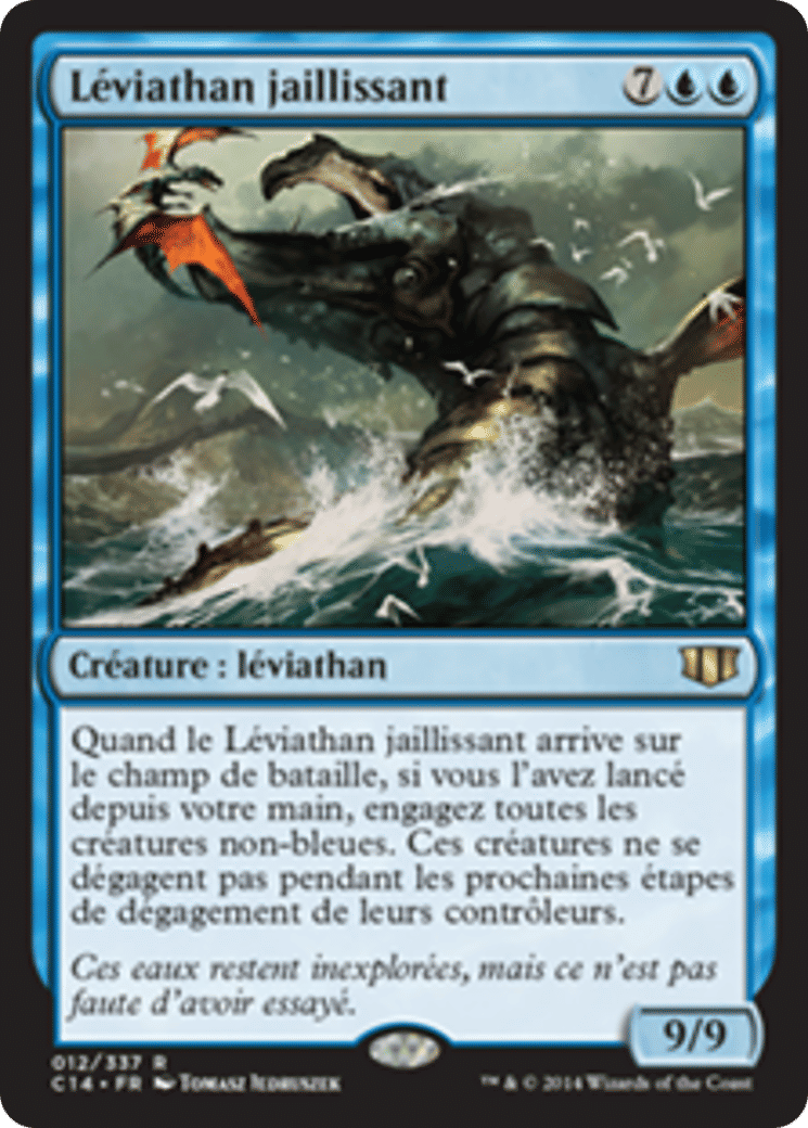 Léviathan jaillissant — Commander 2014 — Magic: The Gathering