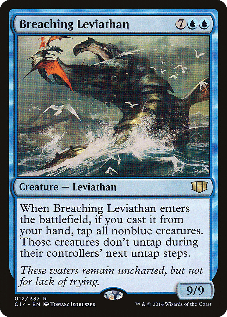 Léviathan jaillissant — Commander 2014 — Magic: The Gathering