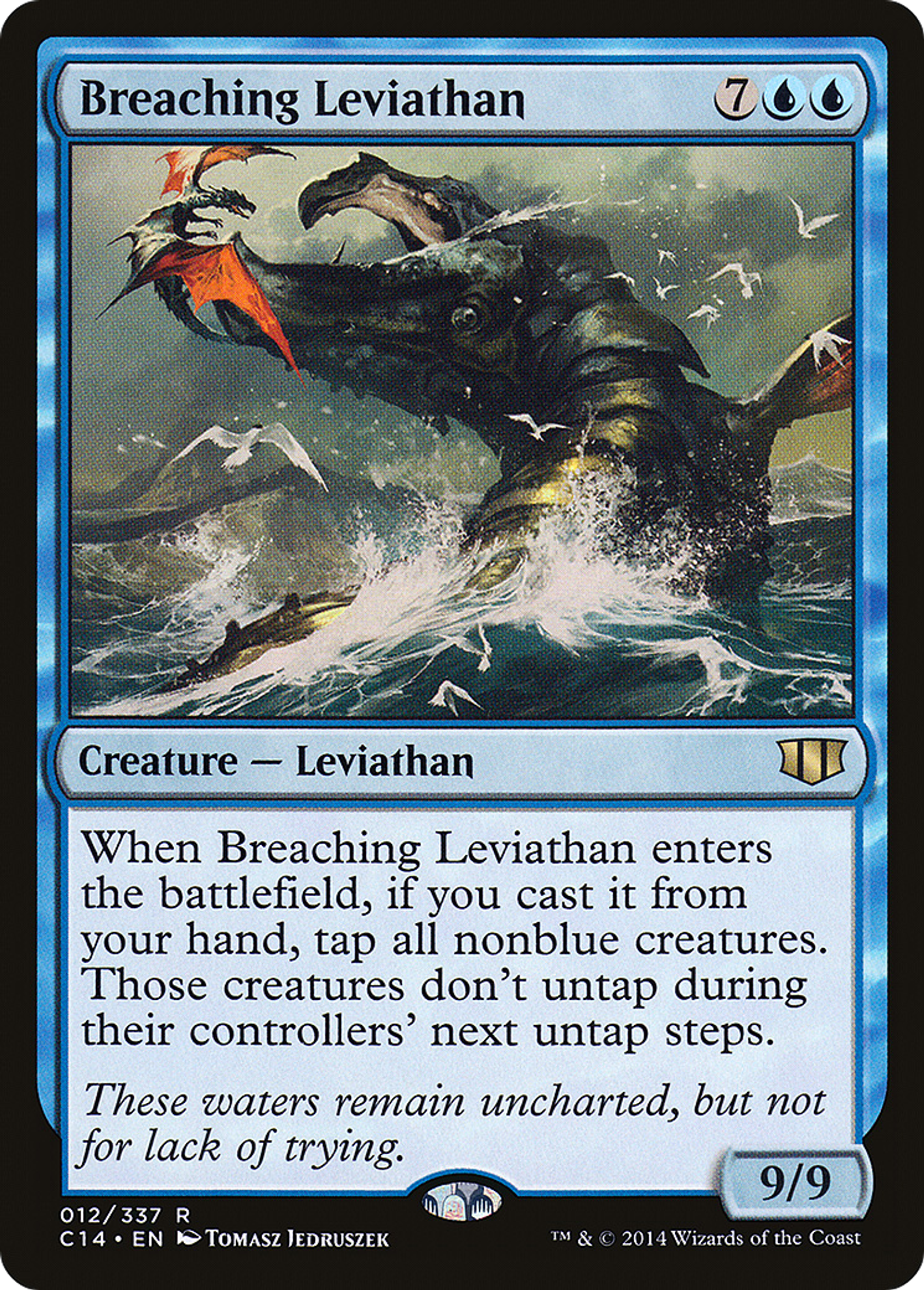 Léviathan jaillissant — Commander 2014 — Magic: The Gathering