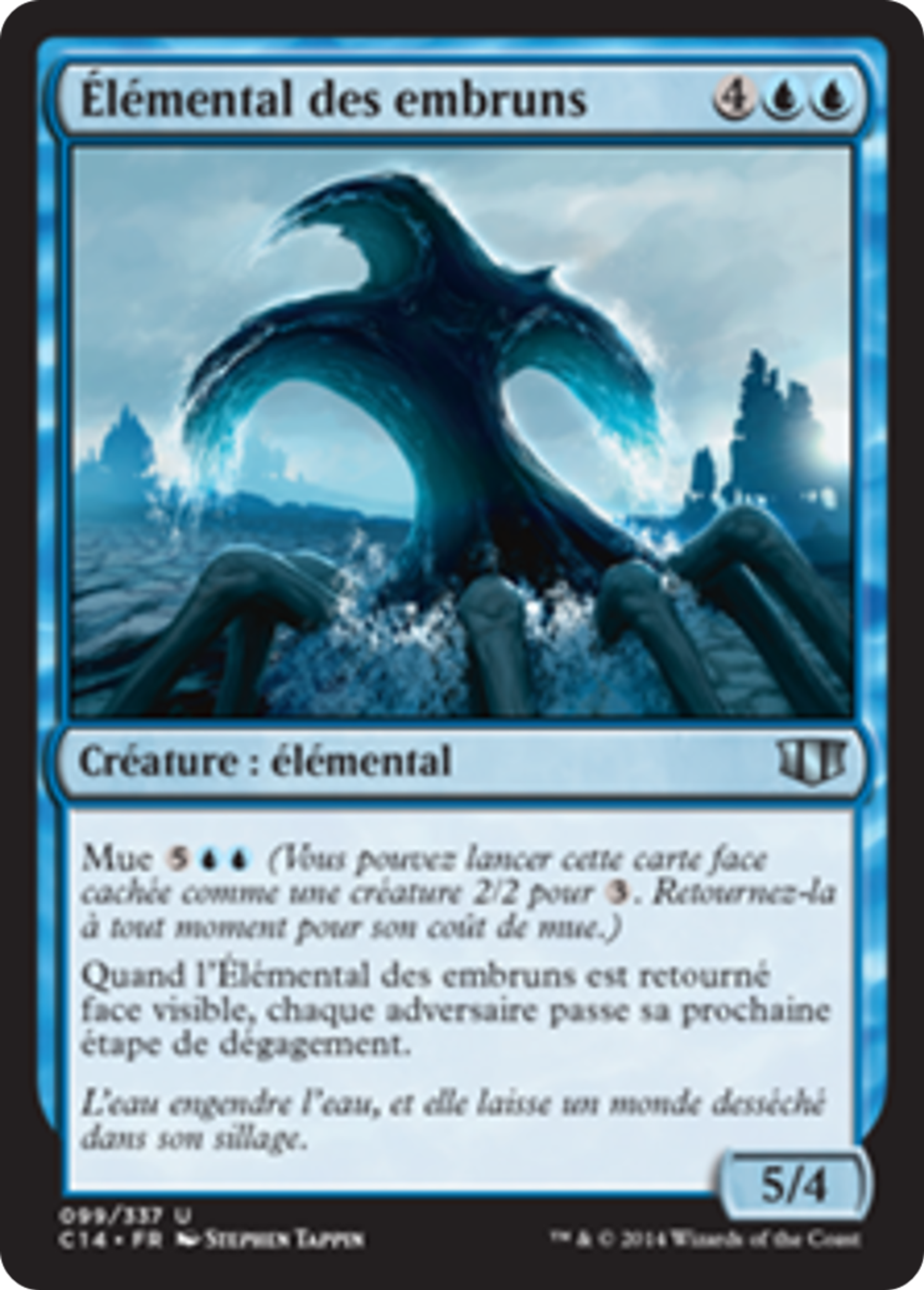 Élémental des embruns — Commander 2014 — Magic: The Gathering