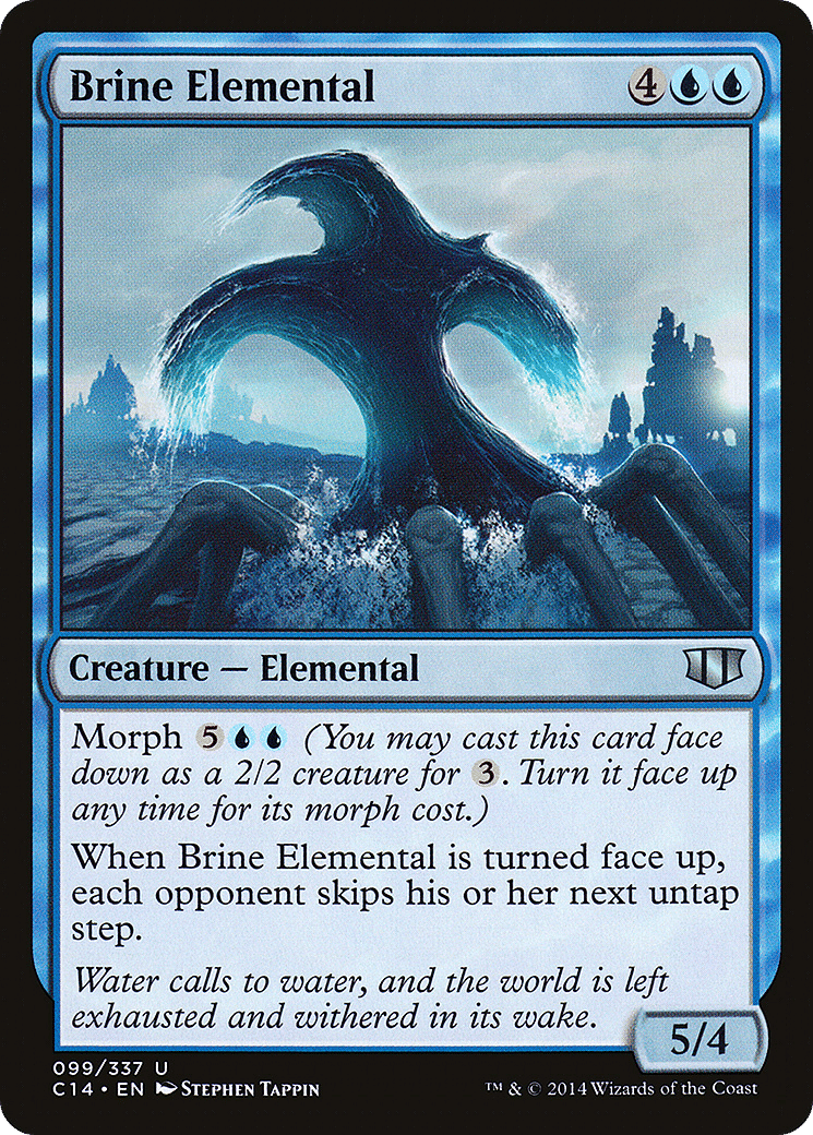 Brine Elemental — Commander 2014 — Magic: The Gathering