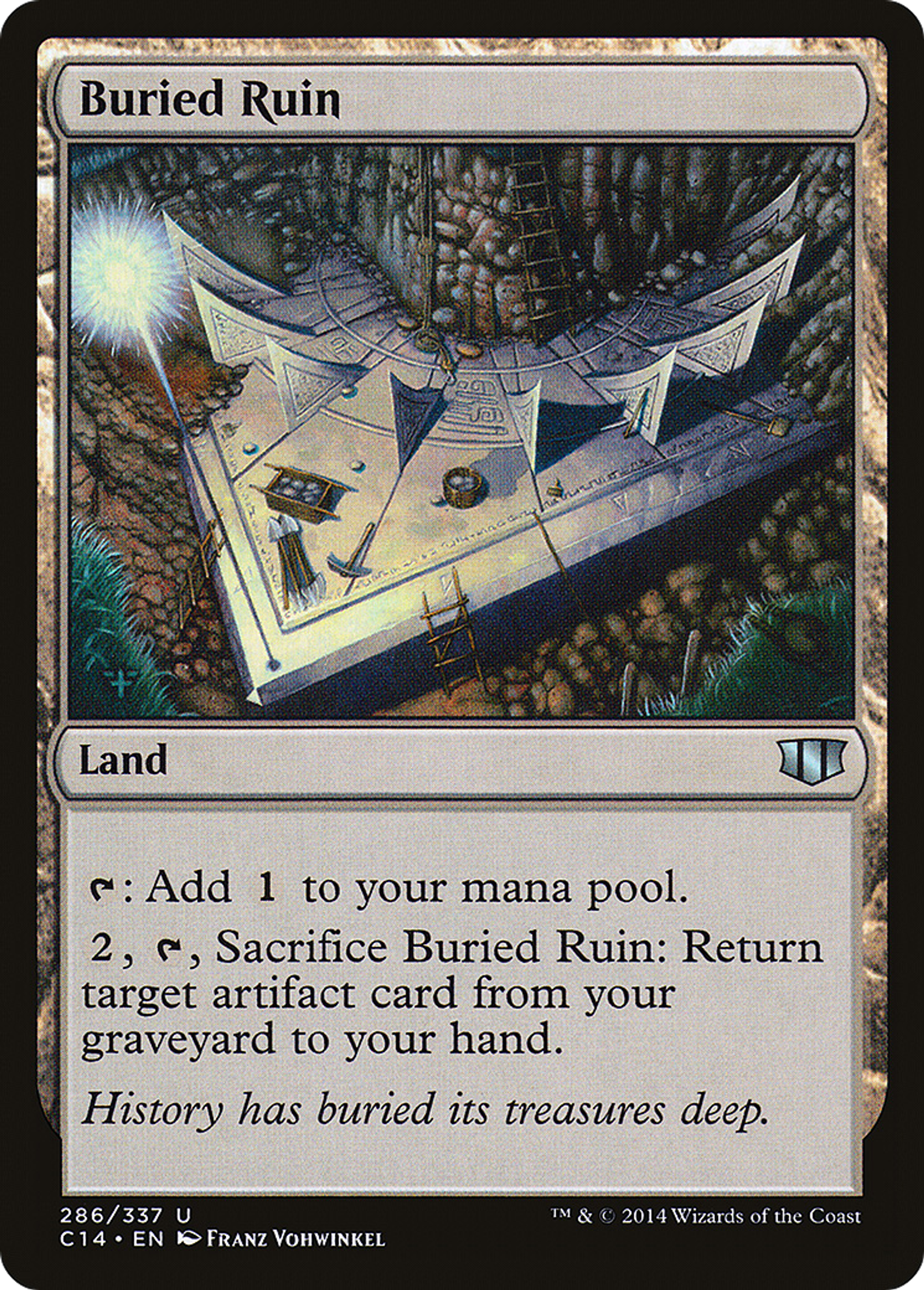 Buried Ruin — Commander 2014 — Magic: The Gathering