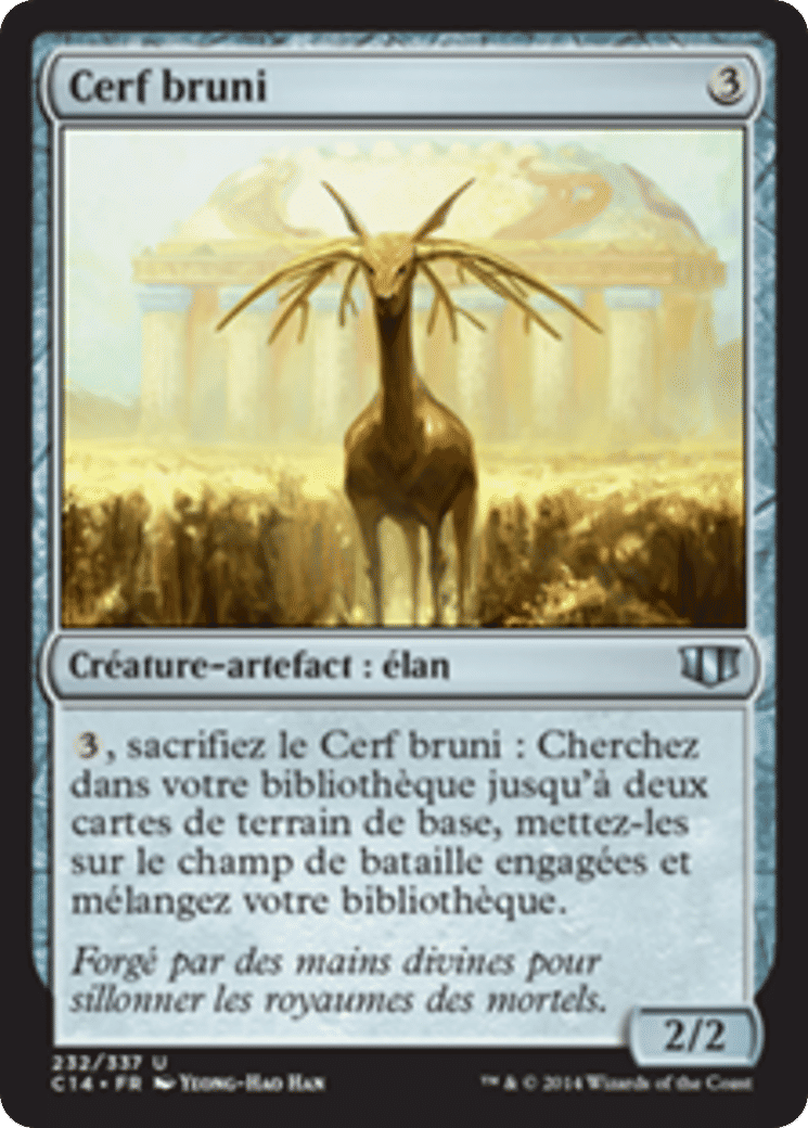 Cerf bruni — Commander 2014 — Magic: The Gathering