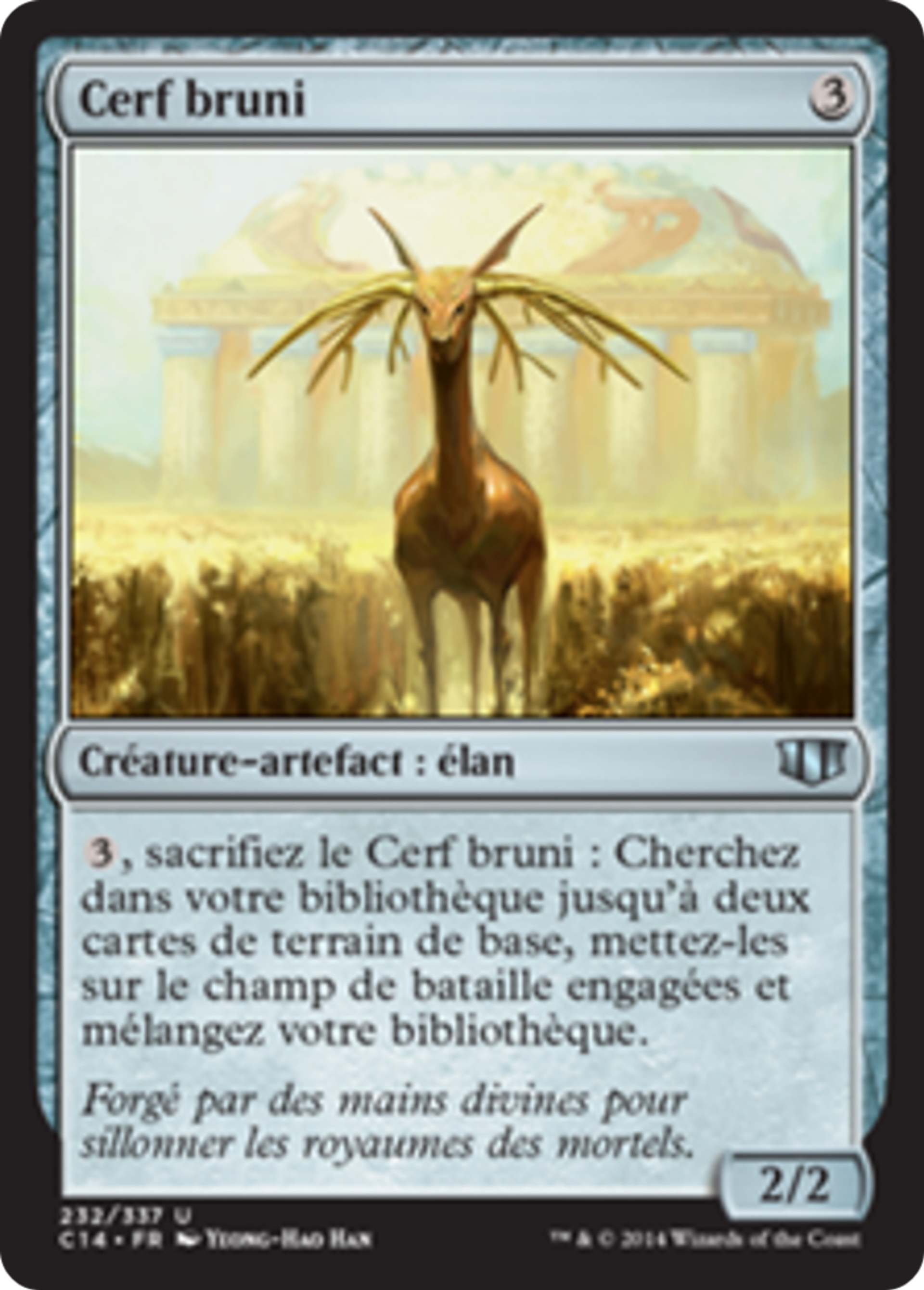 Cerf bruni — Commander 2014 — Magic: The Gathering