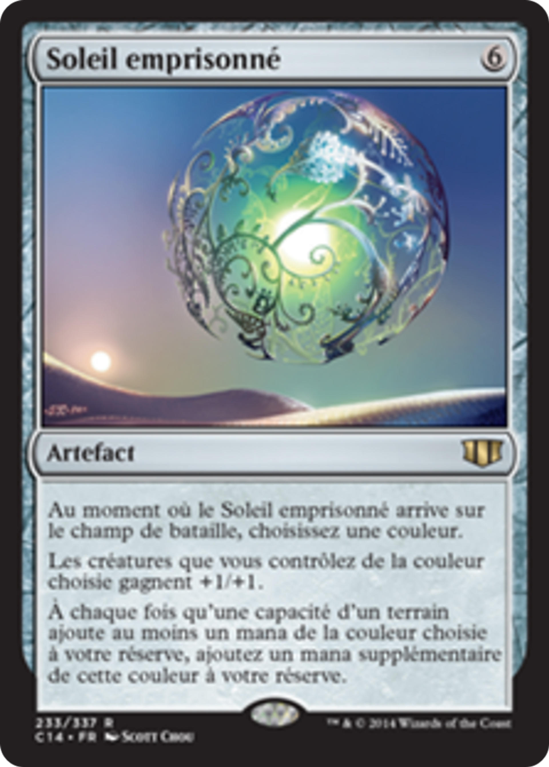 Soleil emprisonné — Commander 2014 — Magic: The Gathering