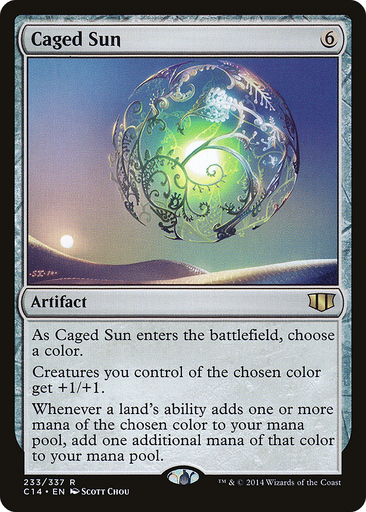 Caged Sun — Commander 2014 — Magic: The Gathering