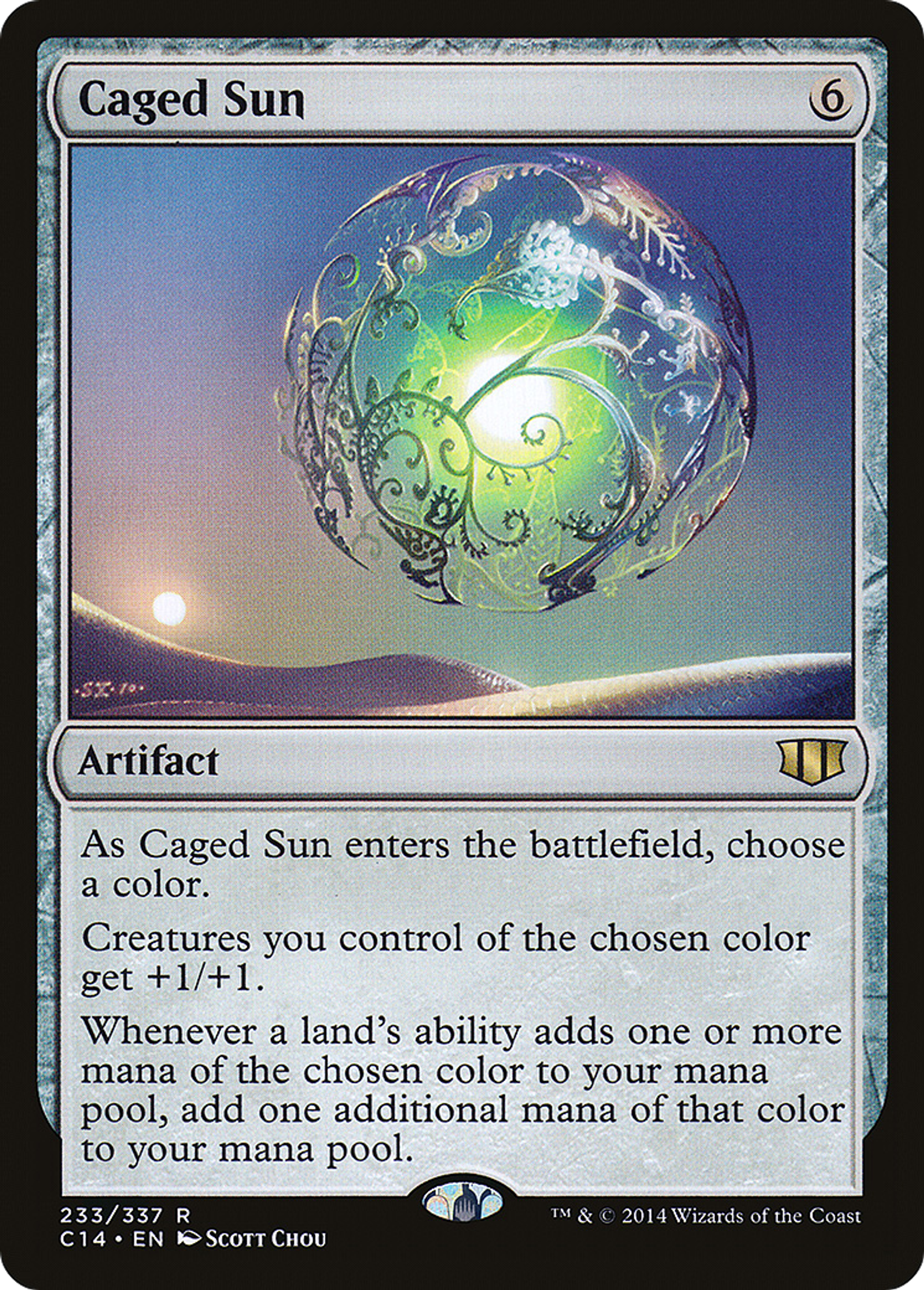 Soleil emprisonné — Commander 2014 — Magic: The Gathering