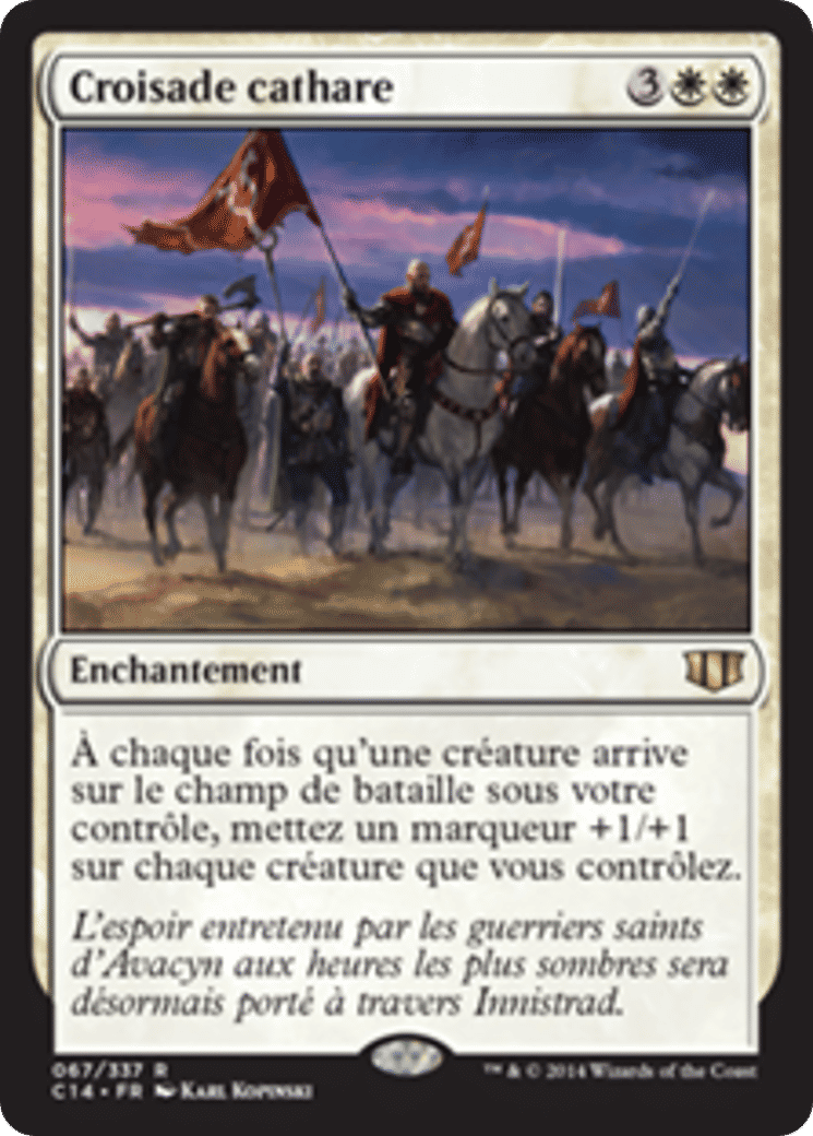 Croisade cathare — Commander 2014 — Magic: The Gathering