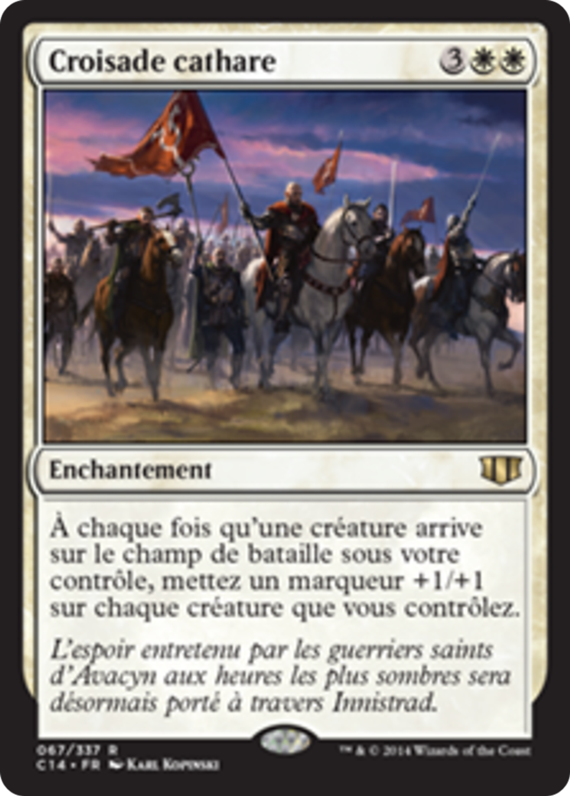 Croisade cathare — Commander 2014 — Magic: The Gathering