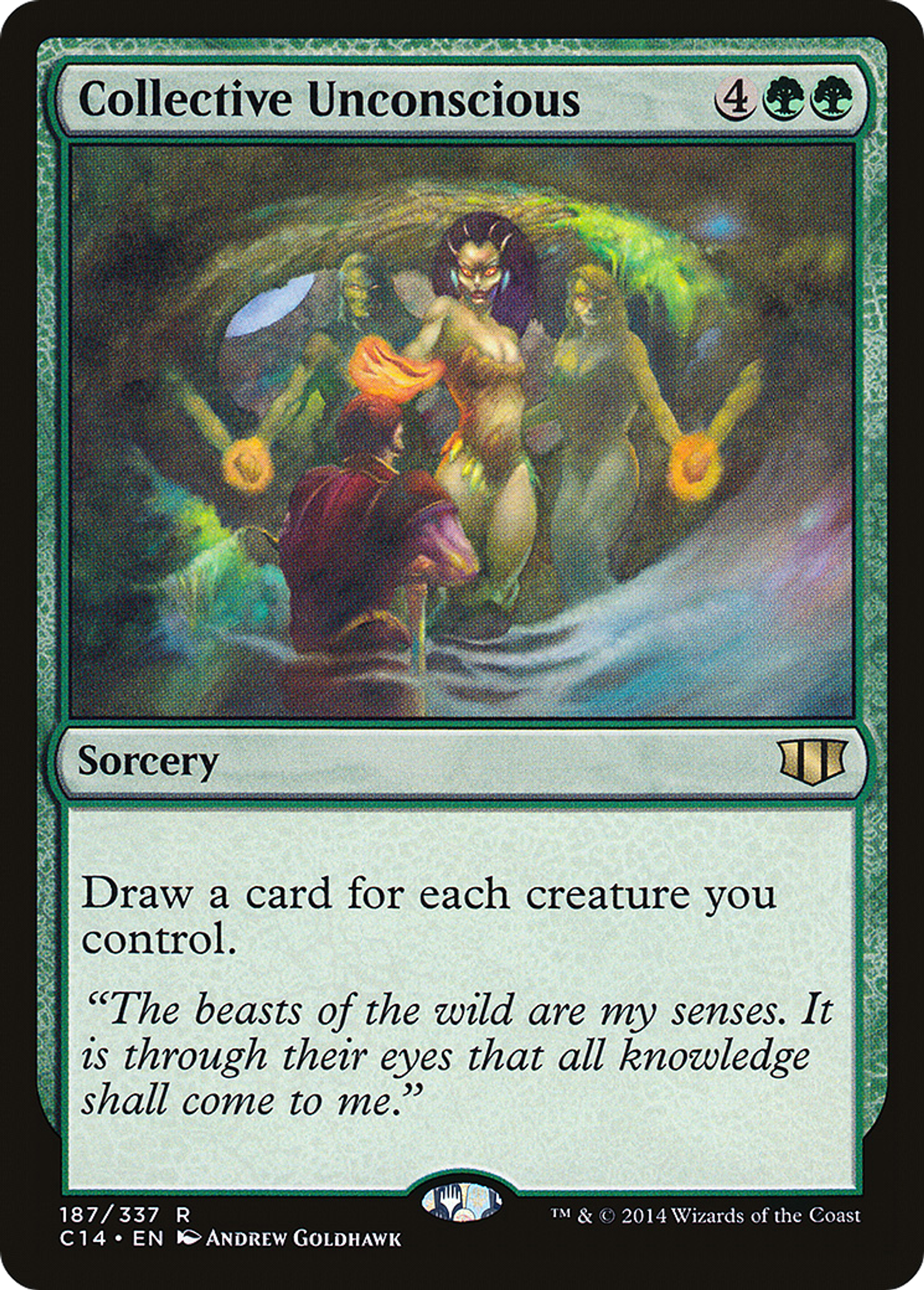 Collective Unconscious — Commander 2014 — Magic: The Gathering