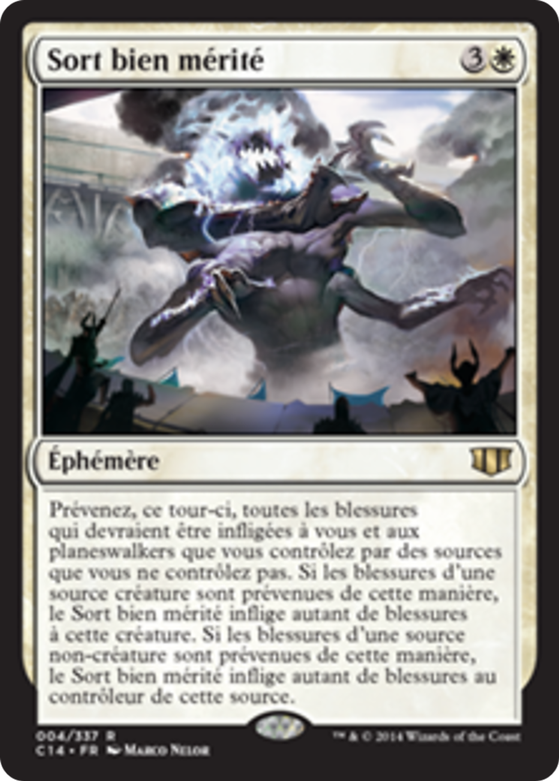 Sort bien mérité — Commander 2014 — Magic: The Gathering
